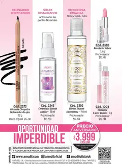Vista previa Amodil - Campaña 10 válido desde el 01.06.2026 | Página: 164 | Productos: Sobre, Campana, Serum, Delineador