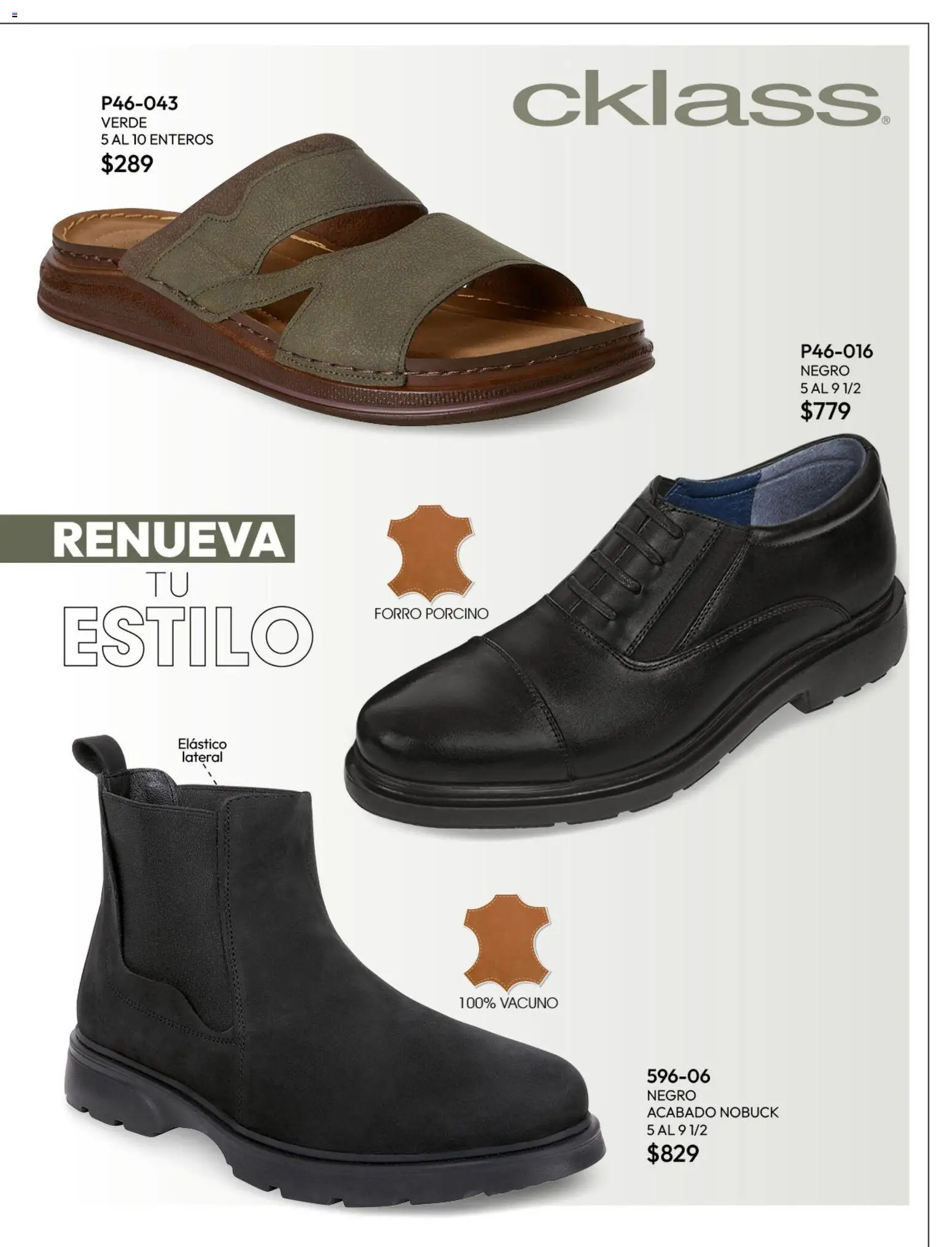 Nuevas ofertas de Cklass válidas en toda la República Mexicana desde el 08/07/2026. ¡Encuentra las mejores ofertas en Cklass catálogo Ropa caballero! | Página: 133