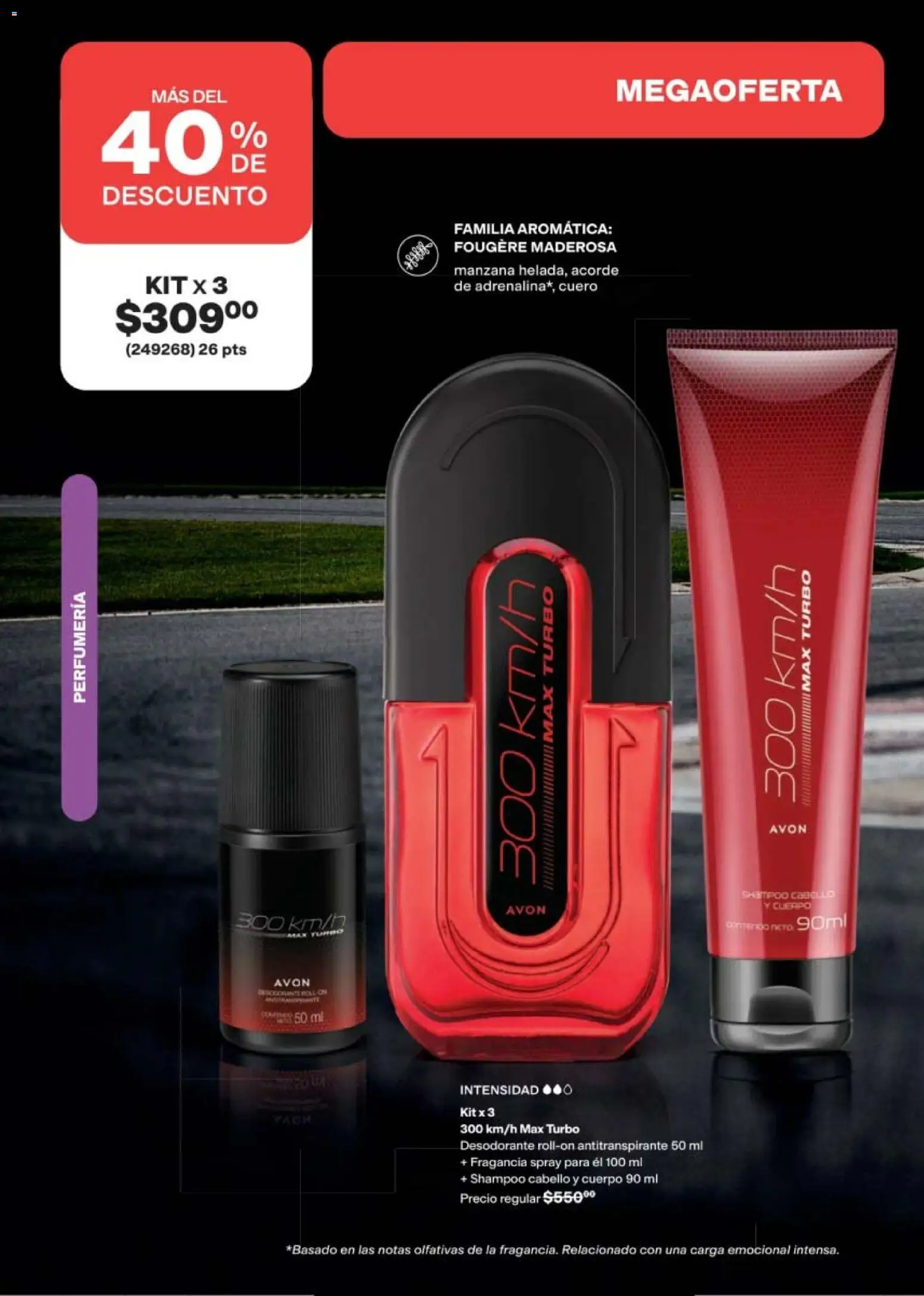 Nuevas ofertas de AVON válidas en toda la República Mexicana desde el 24.04.2026. ¡Encuentra las mejores ofertas en AVON campaña 7 2026! | Página: 100 | Productos: Desodorante, Antitranspirante, Manzana, Fragancia