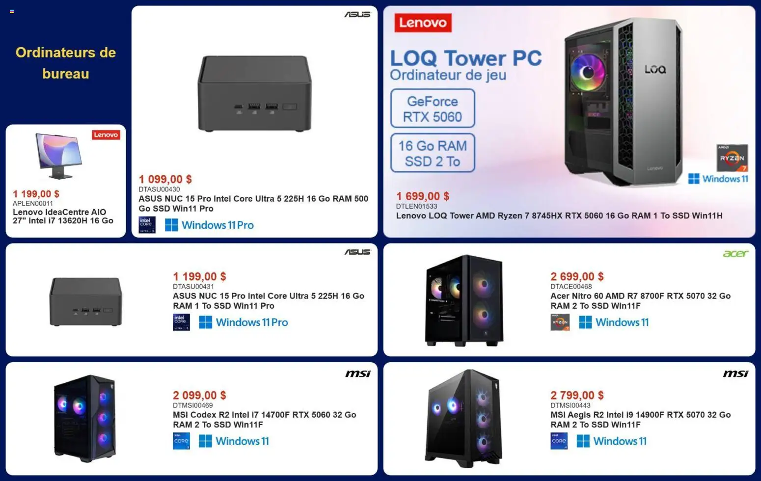 Canada Computers flyer valid from Aug 28, 2026 | Page: 4 | Products: PC