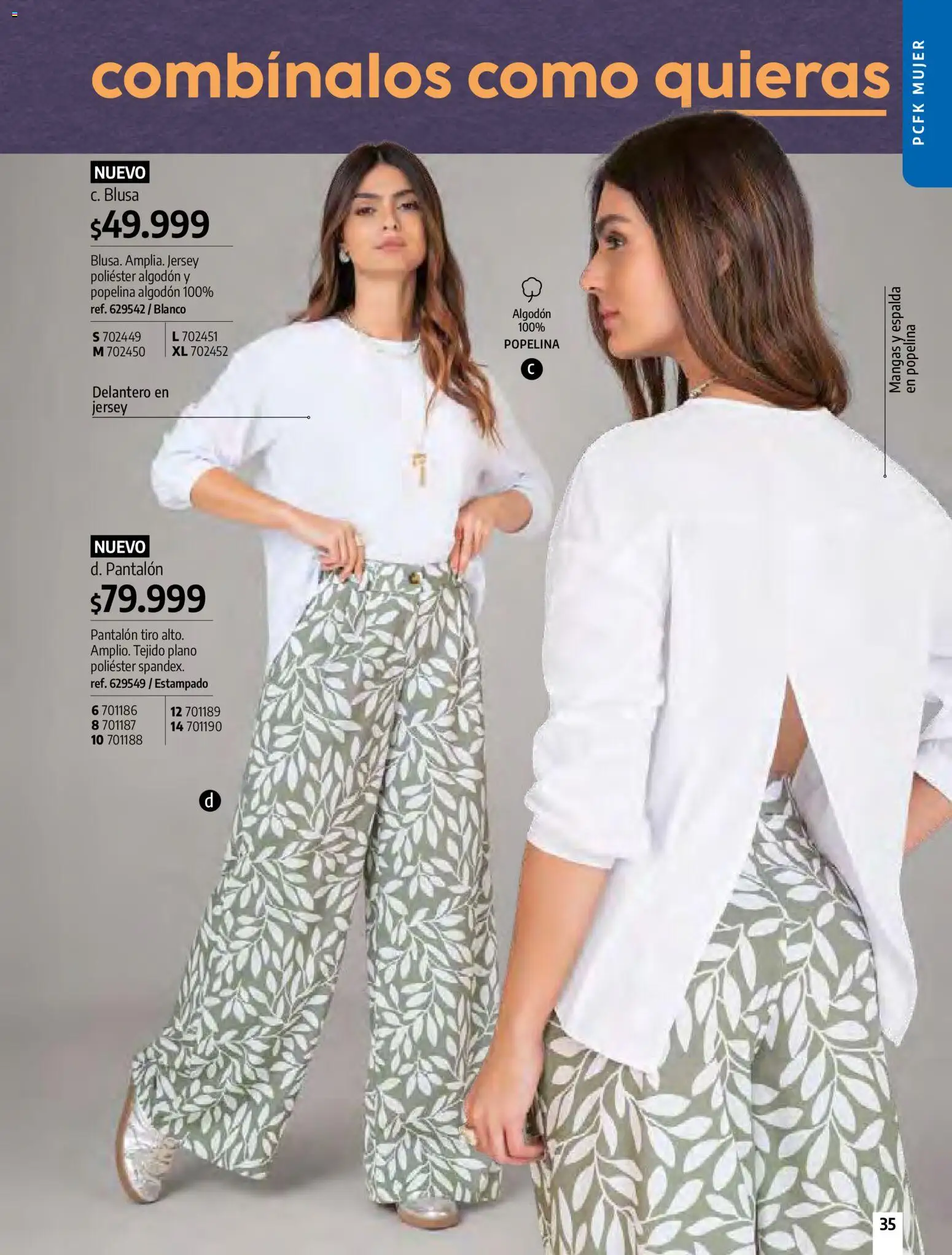 Pacifika revista - valida desde el 01.03.2026 | Página: 37 | Productos: Algodón, Blusa