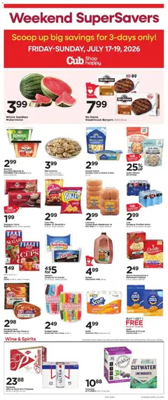 Preview of Cub Foods weekly ads valid from 07/12/2026 | Page: 3