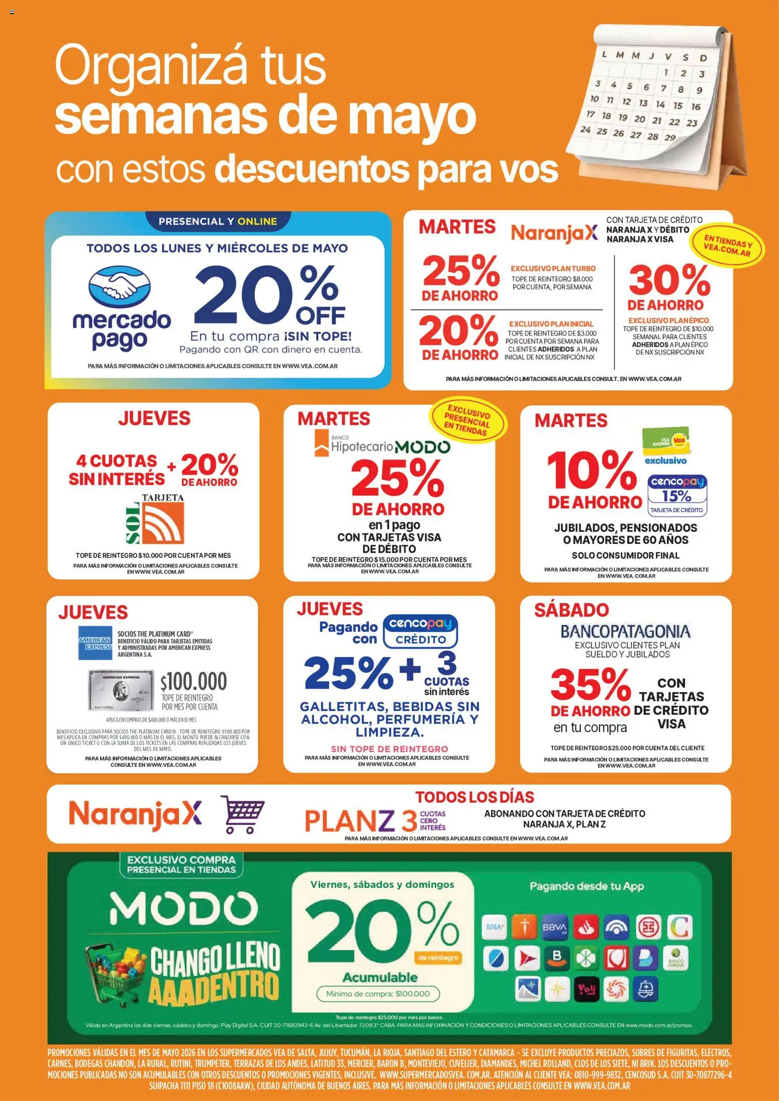 Vea ofertas │ válido desde el 15.05.2026 | Página: 8 | Productos: Banco