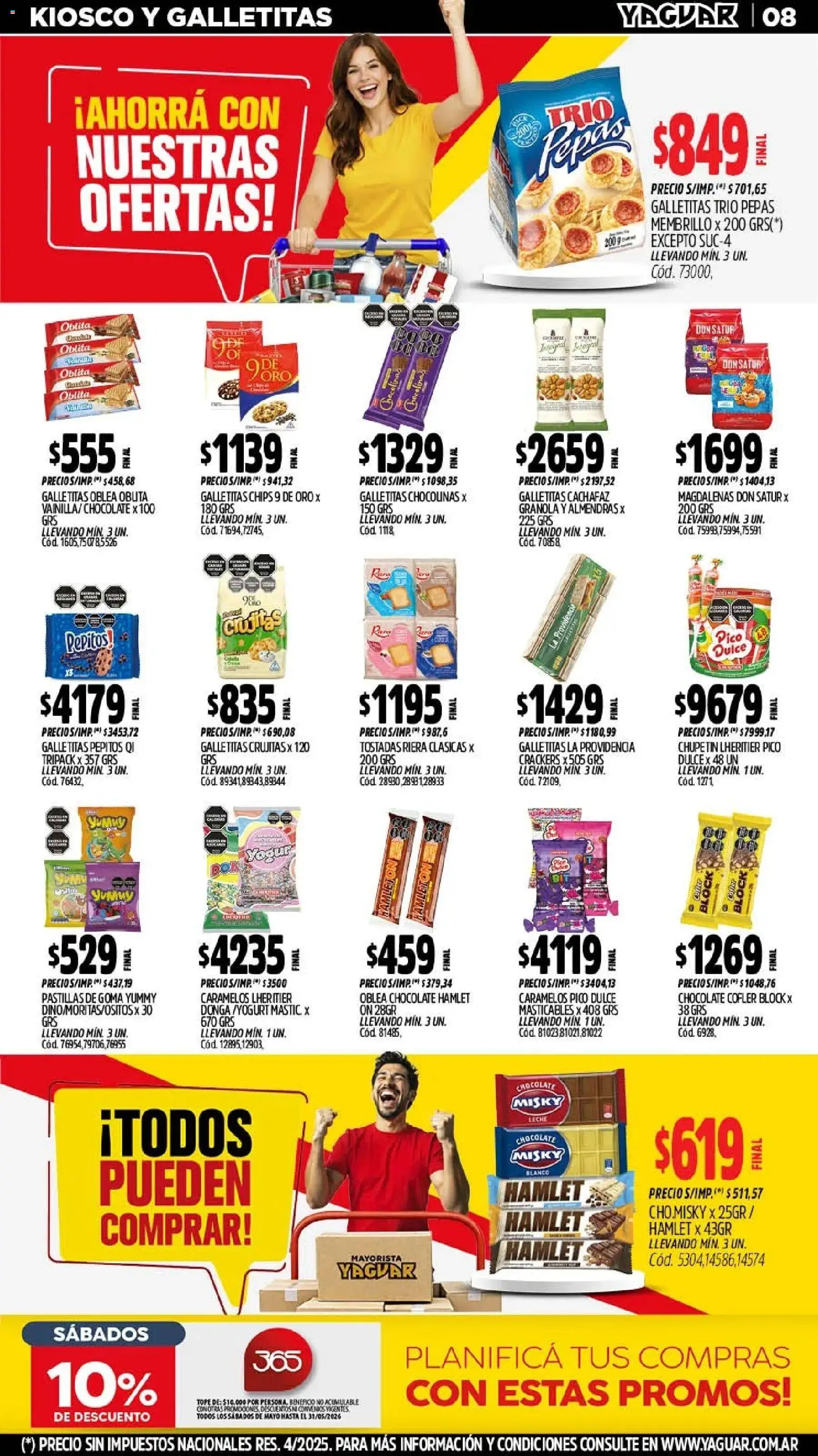 Yaguar - Oferta Semanal Mar del Plata │ válido desde el 04.05.2026 | Página: 8