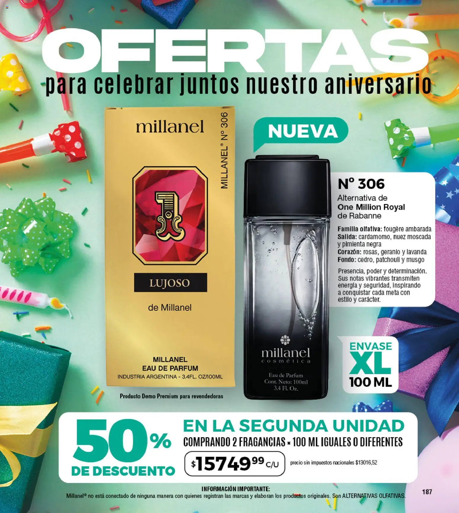 Millanel - Catálogo │ válido desde el 30/03/2026 | Página: 187 | Productos: Pimienta, Nuez