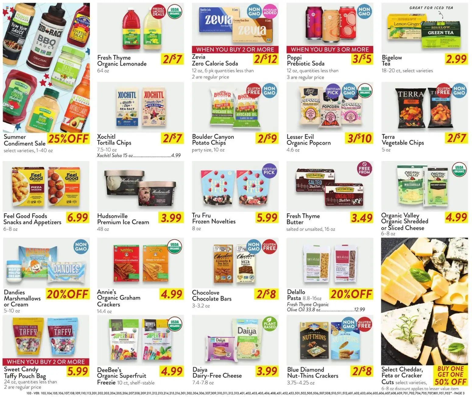 Fresh Thyme Weekly Ad - WI - valid from 20.05.2026 | Page: 7 | Products: Green Tea, Milk, Butter, Salt