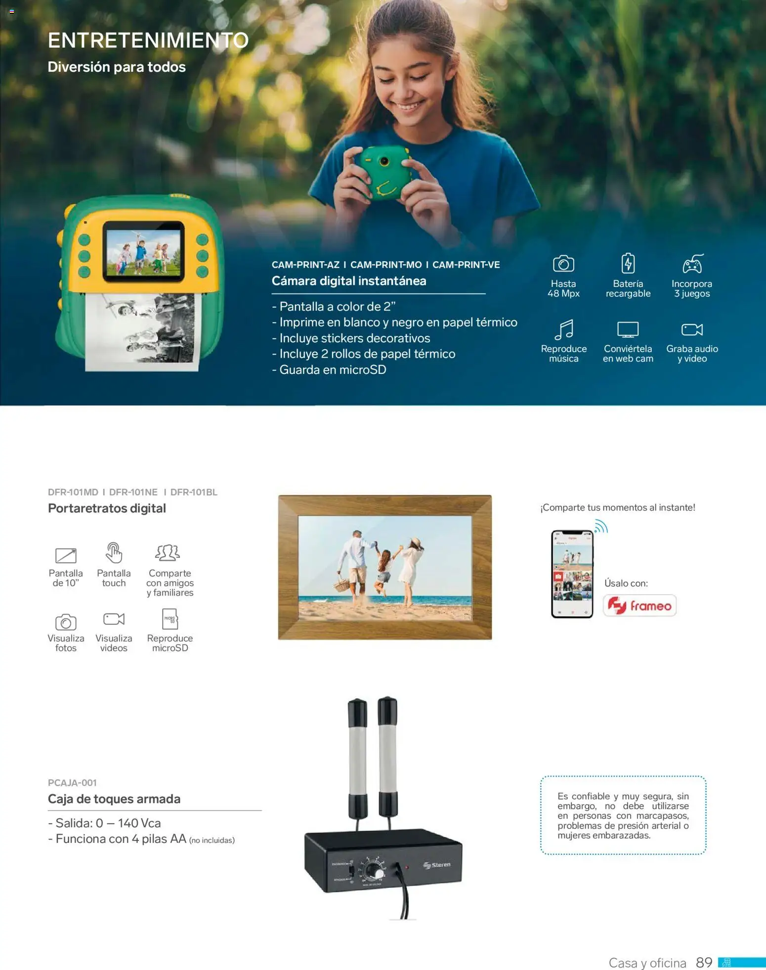 Nuevas ofertas de Steren válidas en toda la República Mexicana desde el 01.01.2026. ¡Encuentra las mejores ofertas en Steren catálogo! | Página: 101 | Productos: Audio, Cámara, Batería, Pilas