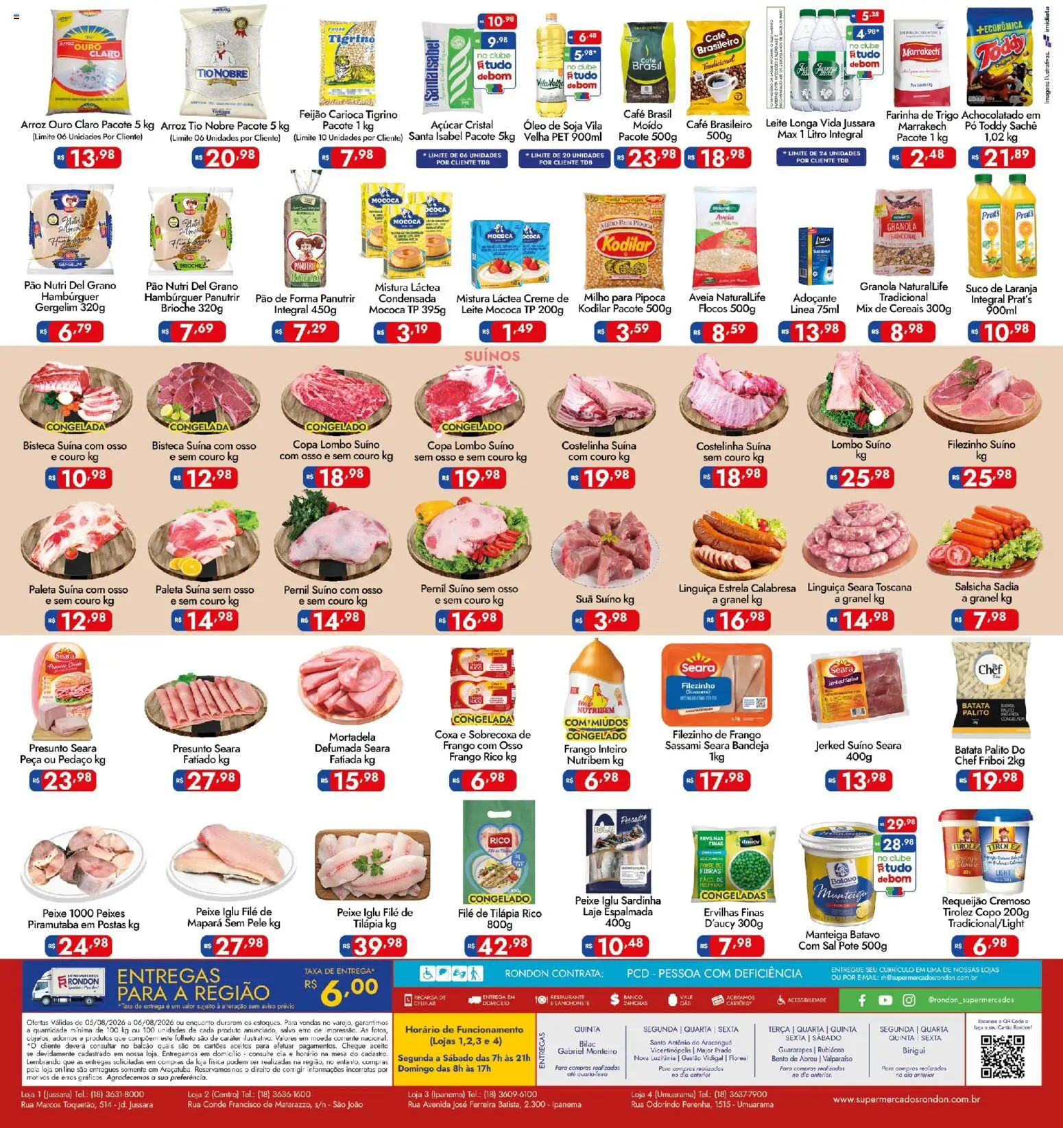 Supermercados Rondon Folheto - válido de 05/08/2026 | Página: 2