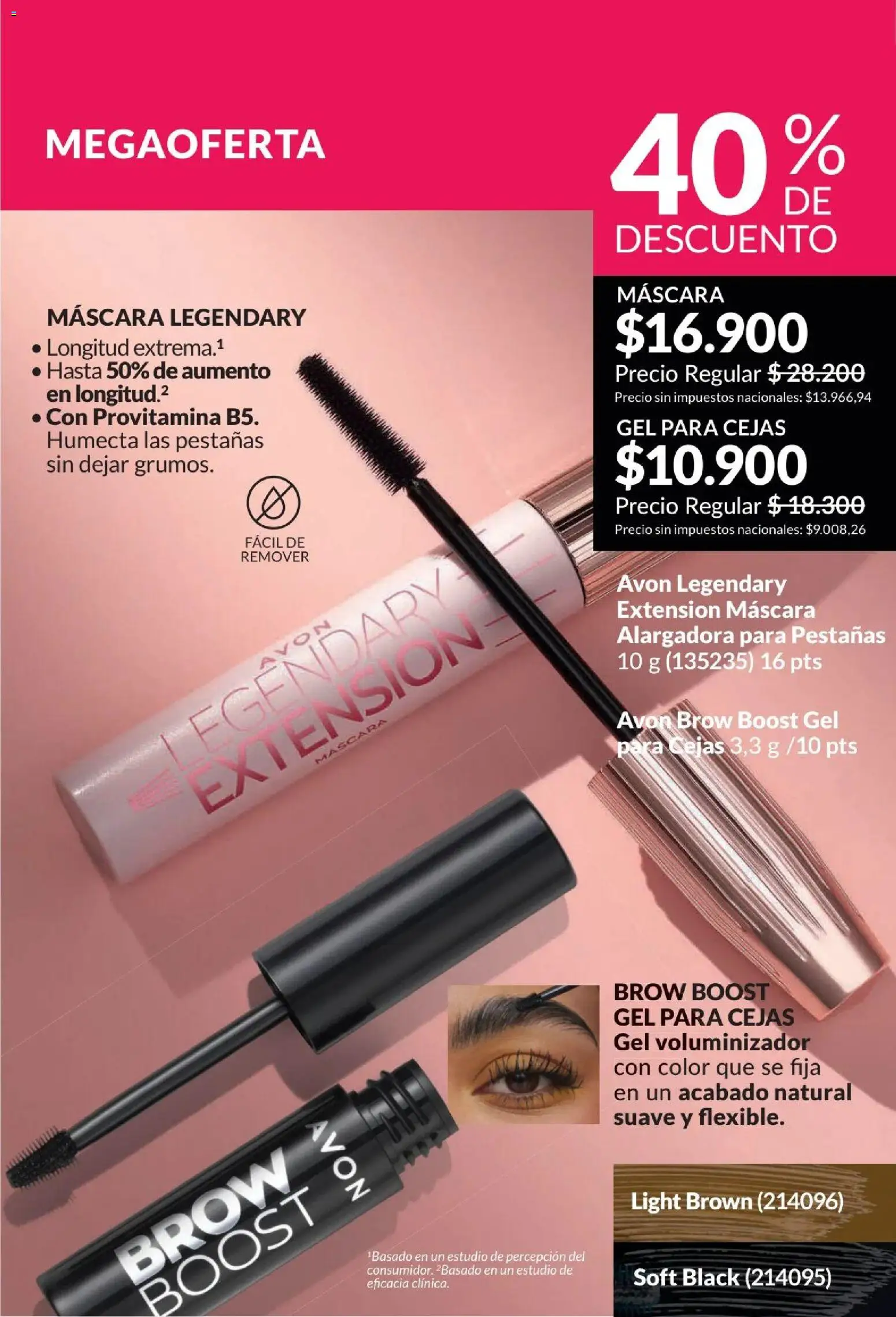 Catálogo AVON Campaña 4/2026 │ válido desde el 01/04/2026 | Página: 41 | Productos: Máscara