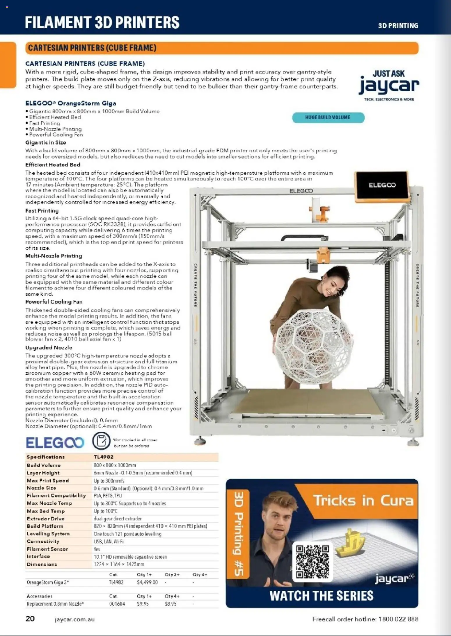 Jaycar catalogue - valid from 31/08/2026 | Page: 18 | Products: Stones, Uniform, Clock, Printer