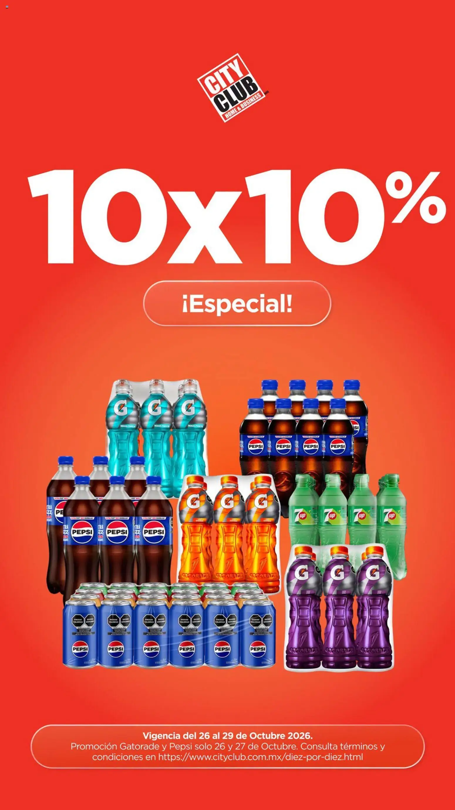 Nuevas ofertas de City Club válidas en toda la República Mexicana desde el 26/10/2026. ¡Encuentra las mejores ofertas en City Club catálogo Hoy tu negocio se surte! | Página: 2