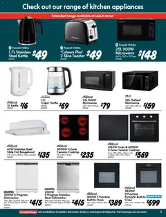 Preview of Bunnings D.I.Y. Made Easy - valid from 01/07/2026 | Page: 5 | Products: Cooktop, Microwave, Dishwasher, Kettle