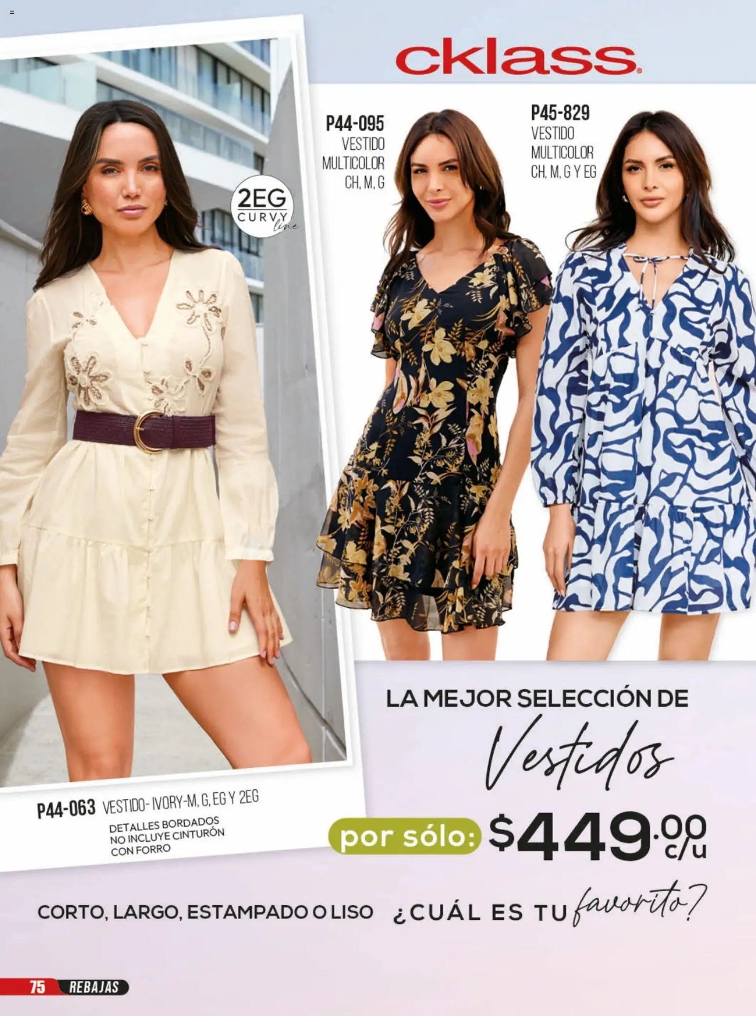 Nuevas ofertas de Cklass válidas en toda la República Mexicana desde el 23/06/2026. ¡Encuentra las mejores ofertas en Cklass catálogo Rebajas sobre rebajas calzado! | Página: 465 | Productos: Cinturón, Vestido