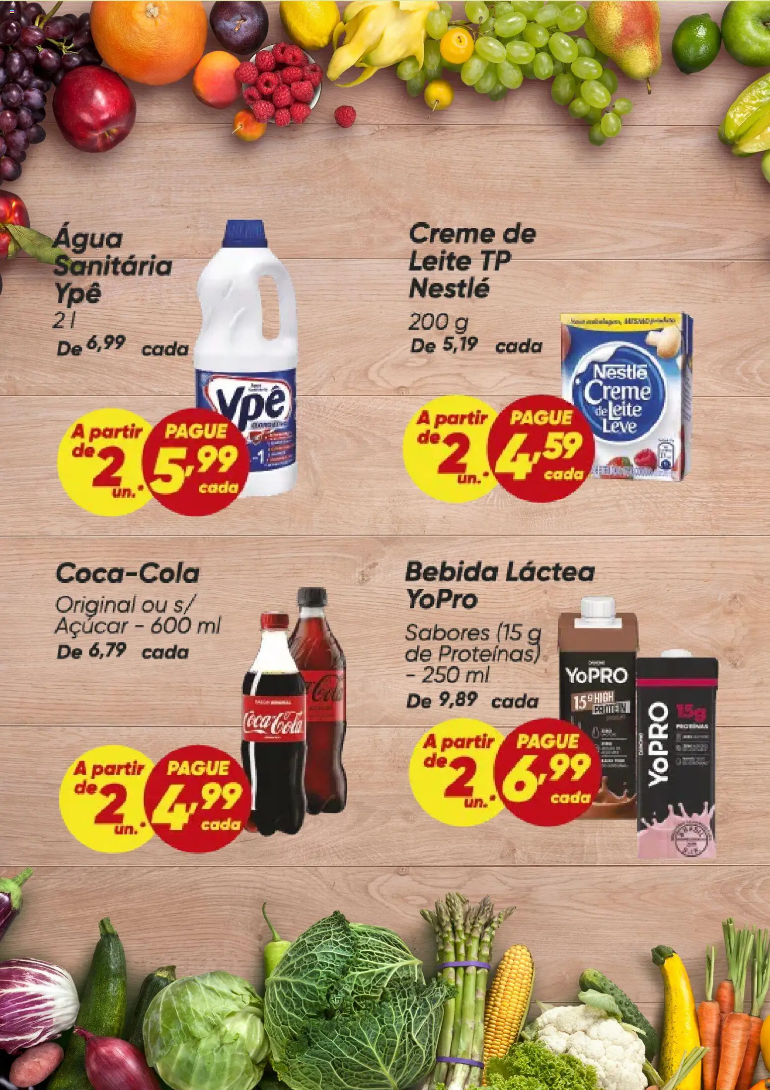 Dia Folheto - válido de 13/08/2026 | Página: 5 | Produtos: Cola, Leite, Bebida, Açúcar