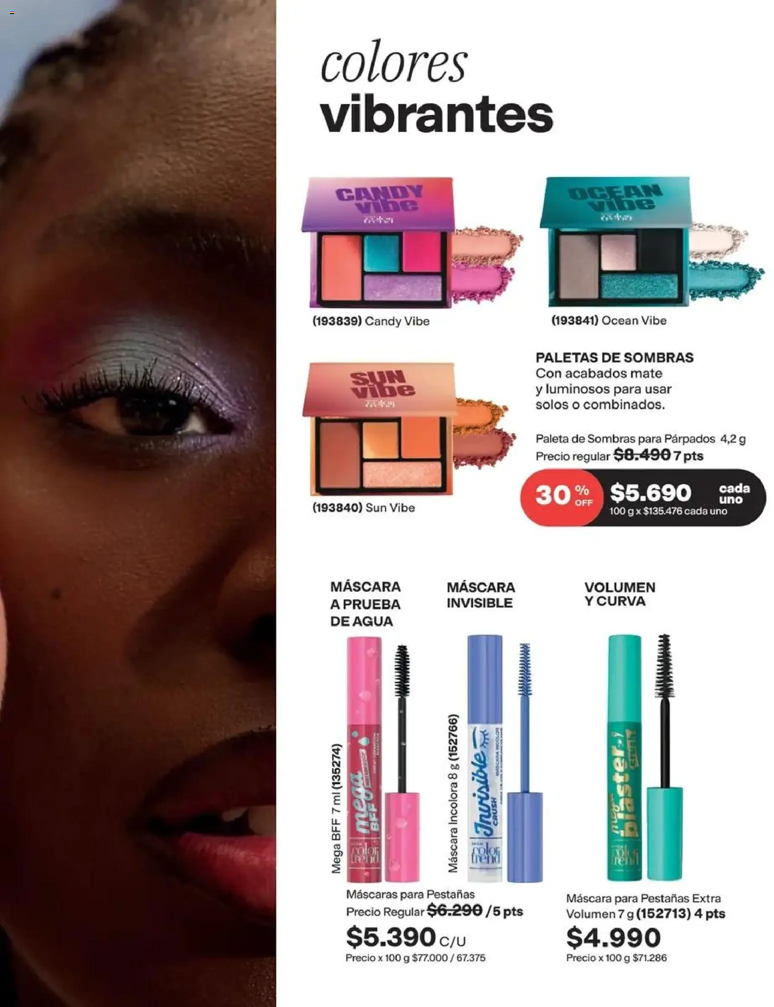Catálogo Avon Campaña 13 │ válido desde el 31.08.2026 | Página: 12 | Productos: Agua, Paletas, Mate, Máscara