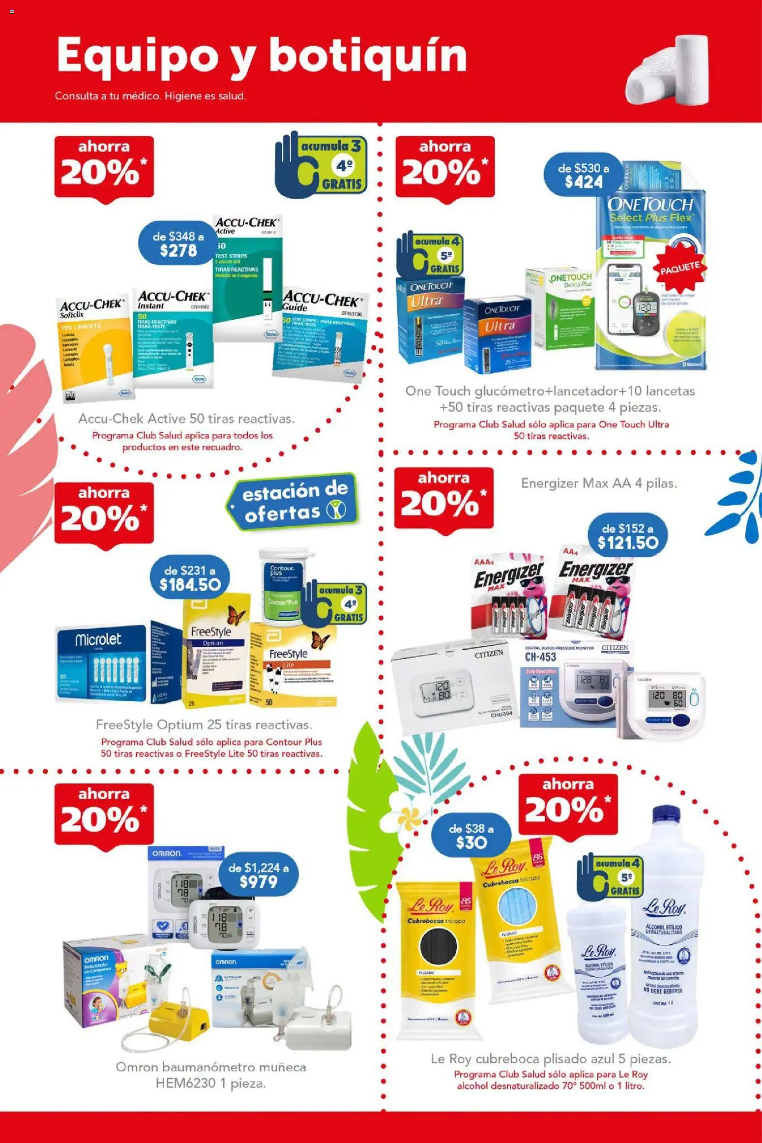 Nuevas ofertas de Farmacia San Pablo válidas en toda la República Mexicana desde el 12/07/2026. ¡Encuentra las mejores ofertas en Farmacia San Pablo catálogo! | Página: 5 | Productos: Monitor, Cubrebocas, Nebulizador