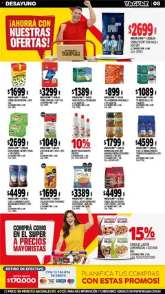 Vista previa Yaguar - Oferta Semanal Santa Fé válido desde el 04.05.2026 | Página: 8 | Productos: Yerba, Polvo, Café, Mermelada