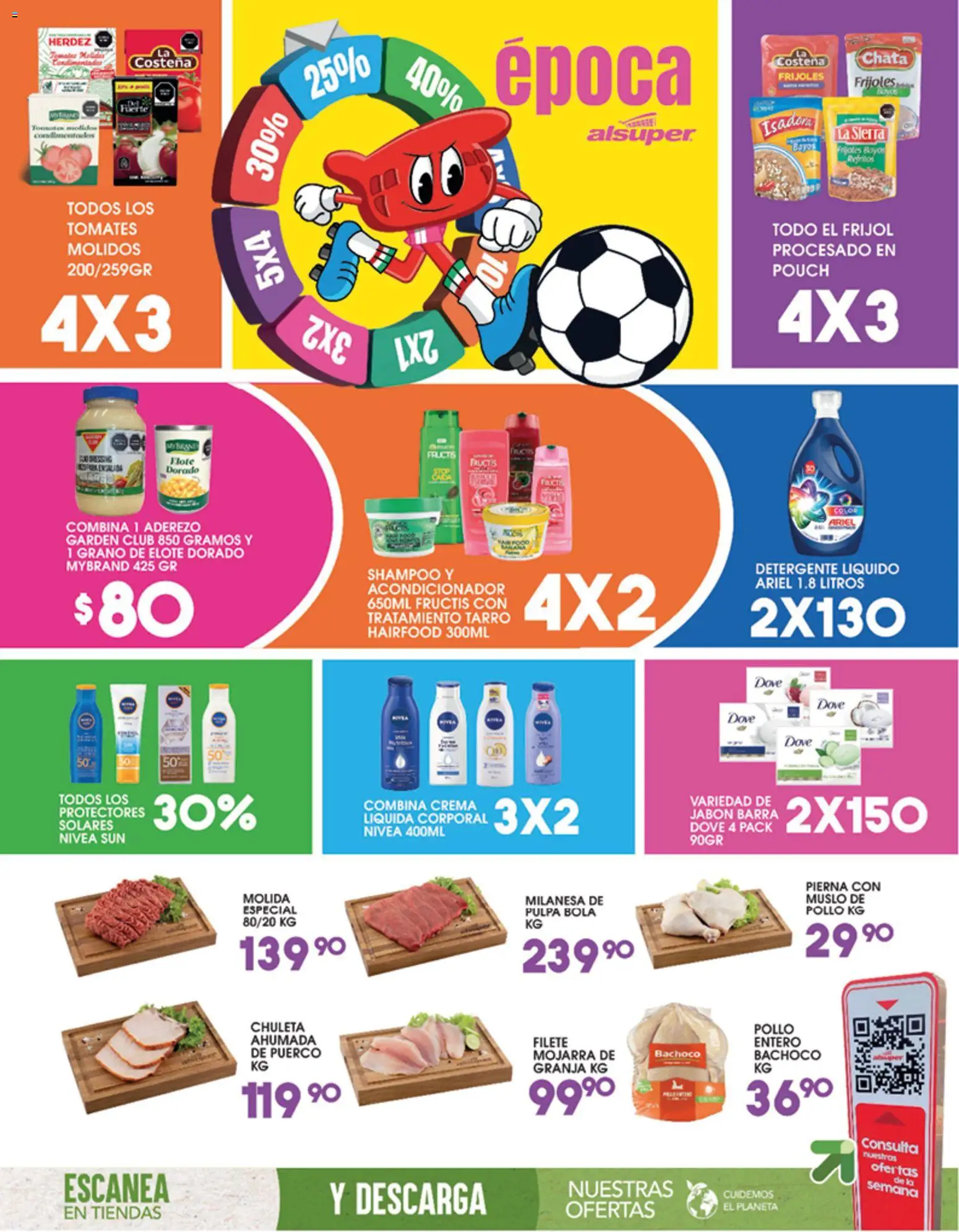 Nuevas ofertas de Alsuper válidas en toda la República Mexicana desde el 21/07/2026. ¡Encuentra las mejores ofertas en Alsuper folleto! | Página: 8