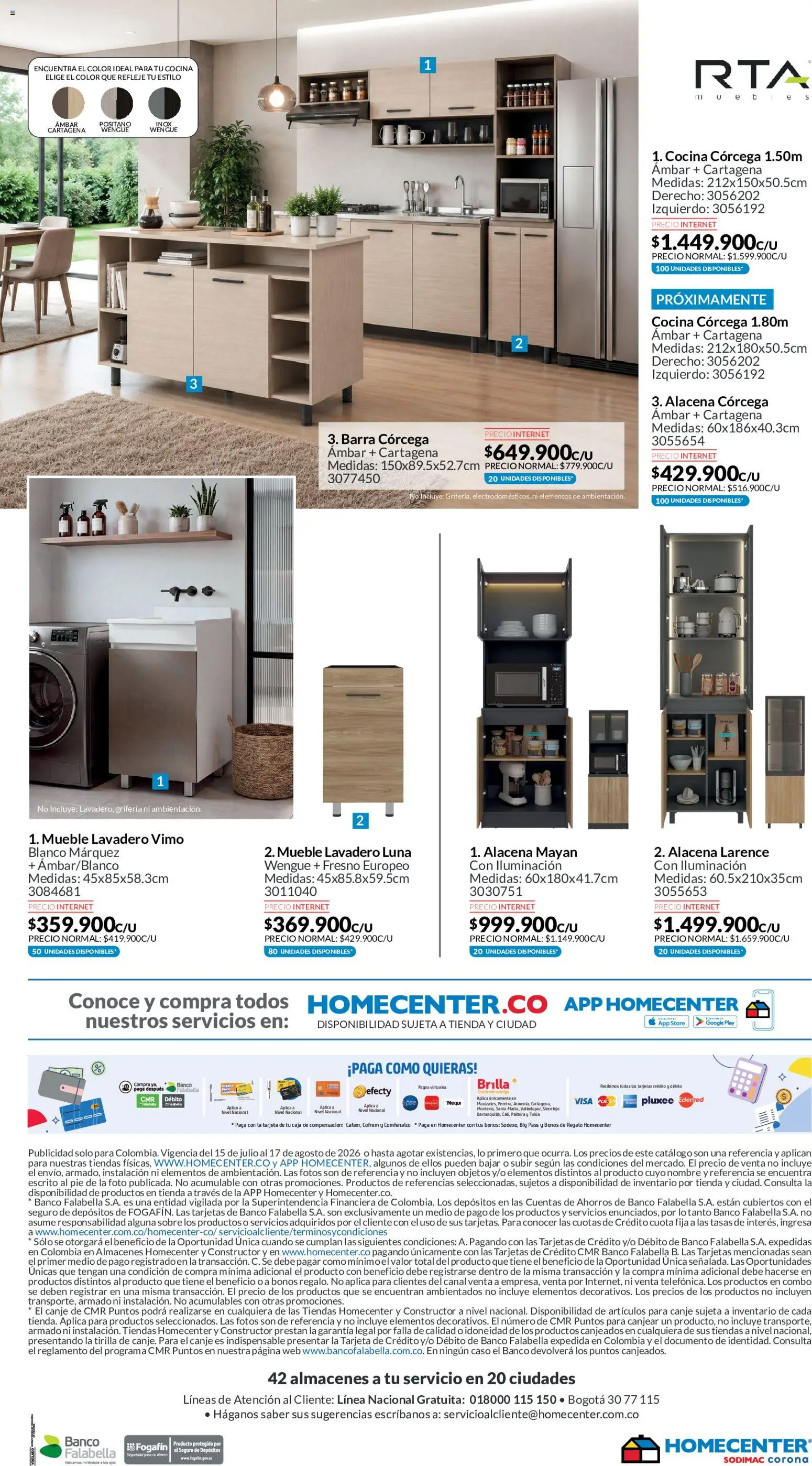 Homecenter revista - valida desde el 15/07/2026 | Página: 16