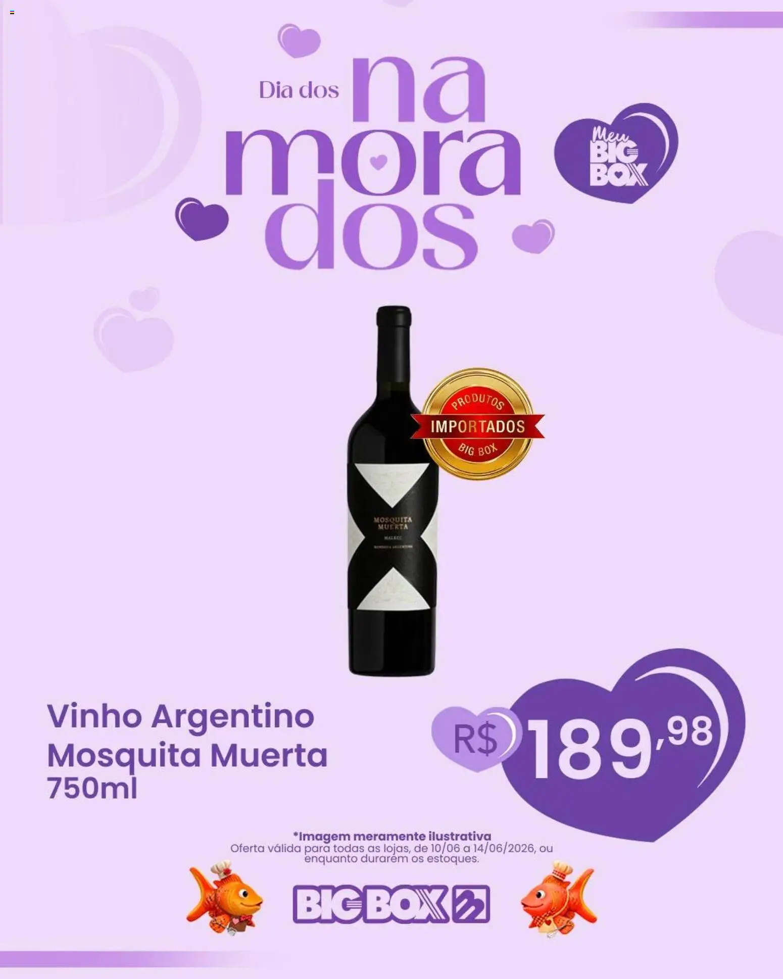 Big Box Folheto - válido de 10.06.2026 | Página: 10 | Produtos: Vinho, Mosquita muerta