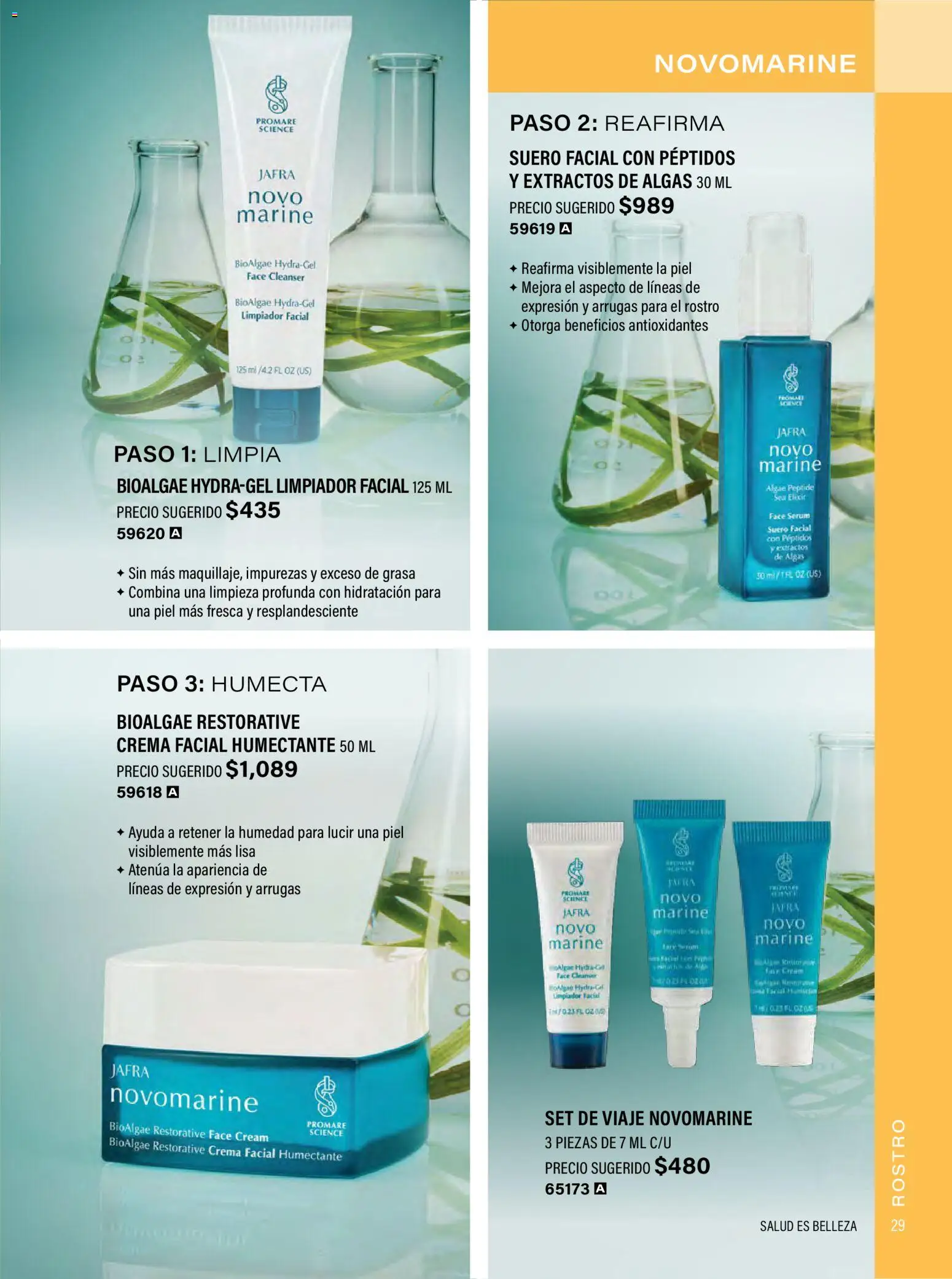 Nuevas ofertas de JAFRA válidas en toda la República Mexicana desde el 01/07/2026. ¡Encuentra las mejores ofertas en JAFRA catálogo Organizador de Ventas! | Página: 29 | Productos: Serum, Crema, Limpiador, Limpiador facial