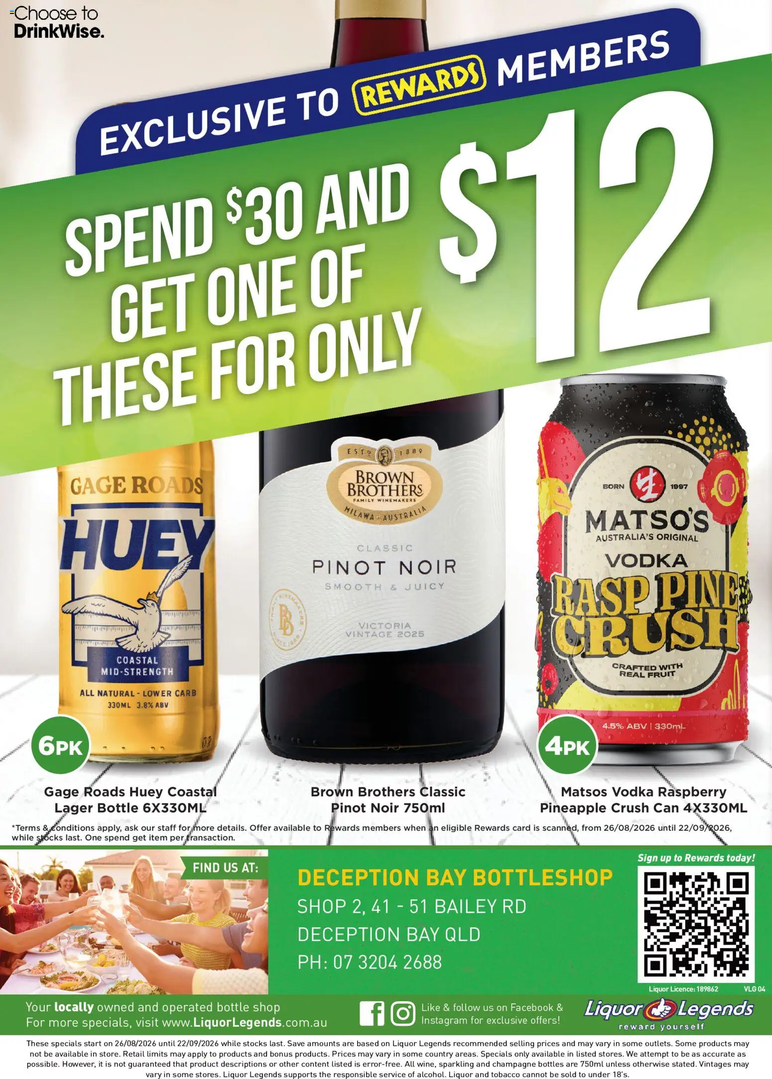 Liquor Legends catalogue - valid from 26/08/2026 | Page: 2 | Products: Champagne, Pineapple, Vodka, Raspberry