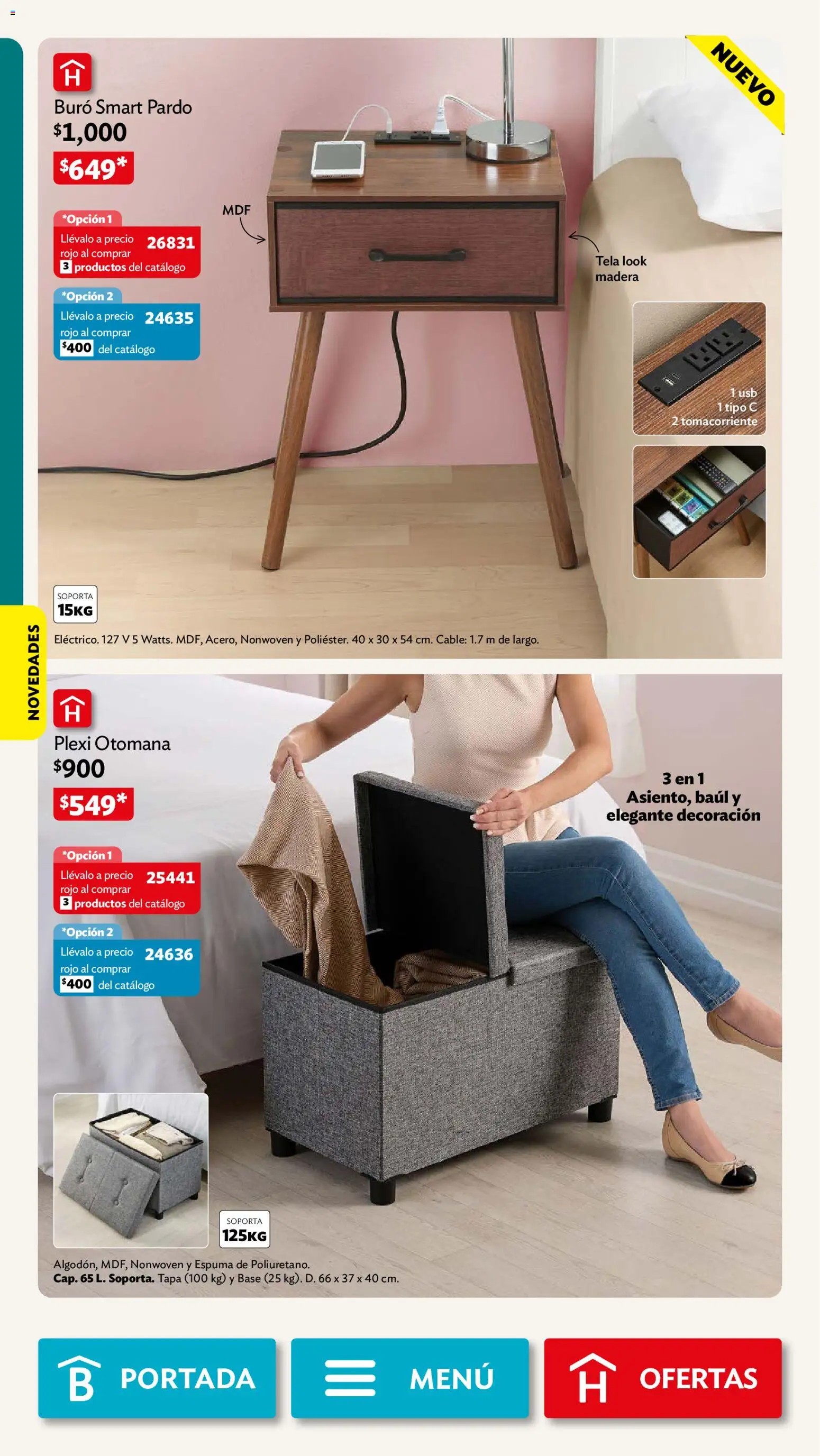 Nuevas ofertas de Betterware válidas en toda la República Mexicana desde el 02/11/2026. ¡Encuentra las mejores ofertas en Betterware campaña 11 2026! | Página: 12