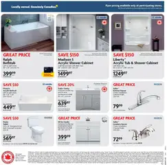 Preview of Home Hardware flyer - Ultimate bath sale from shop Home Hardware valid from Oct 1, 2026 | Page: 8 | Products: Cabinet, Shower