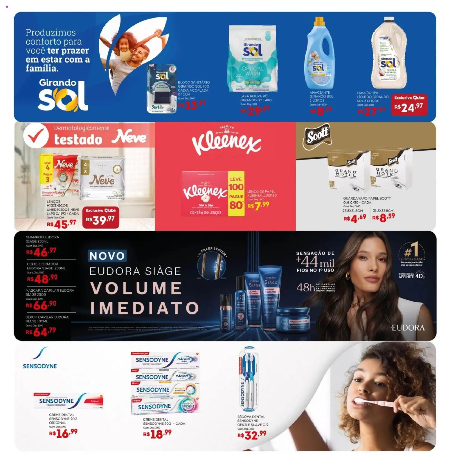 Bistek Supermercados Folheto - válido de 06.05.2026 | Página: 16 | Produtos: Shampoo, Girando sol, Sérum, Creme