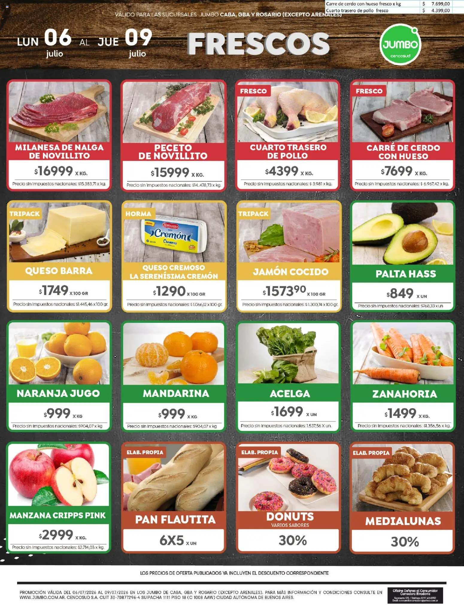 Jumbo ofertas │ válido desde el 06/07/2026 | Página: 1