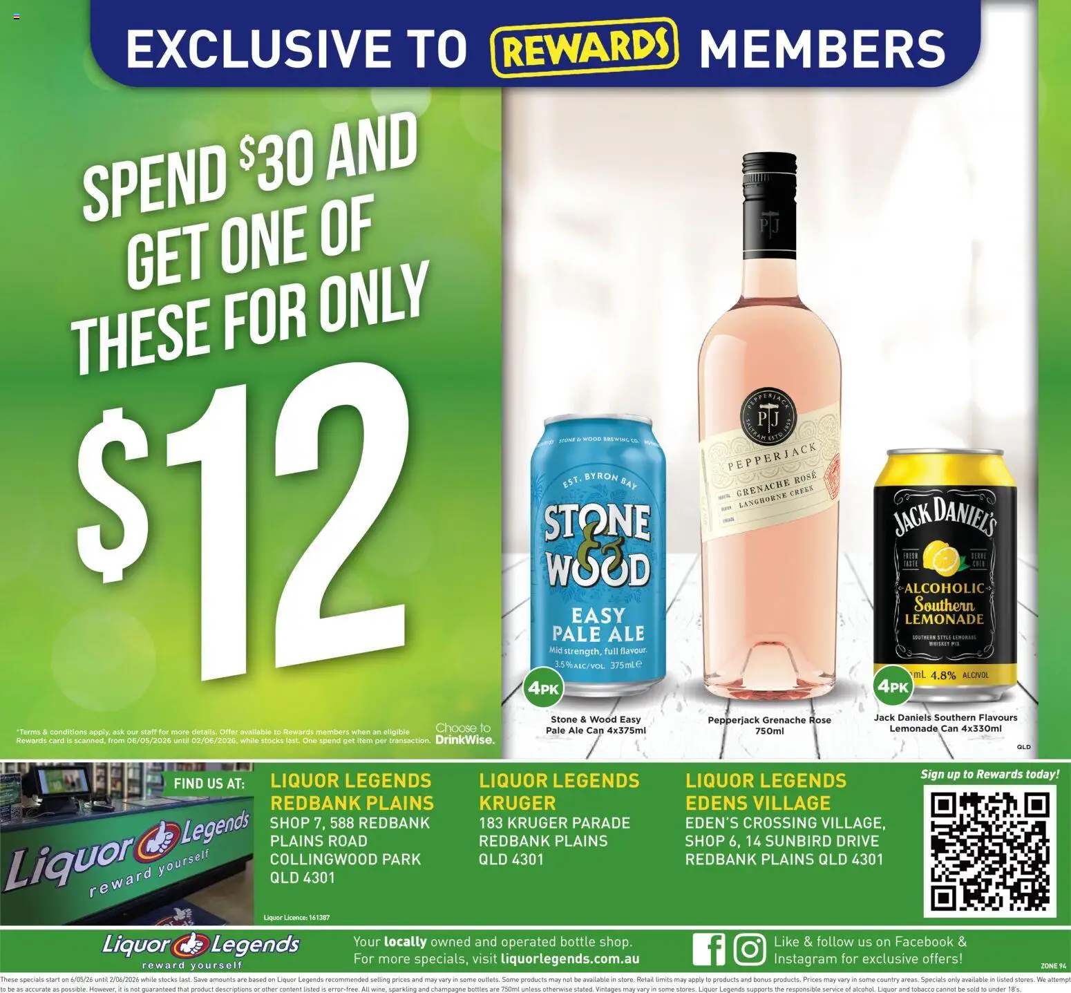 Liquor Legends catalogue - valid from 06.05.2026 | Page: 8 | Products: Whiskey, Wood, Salt