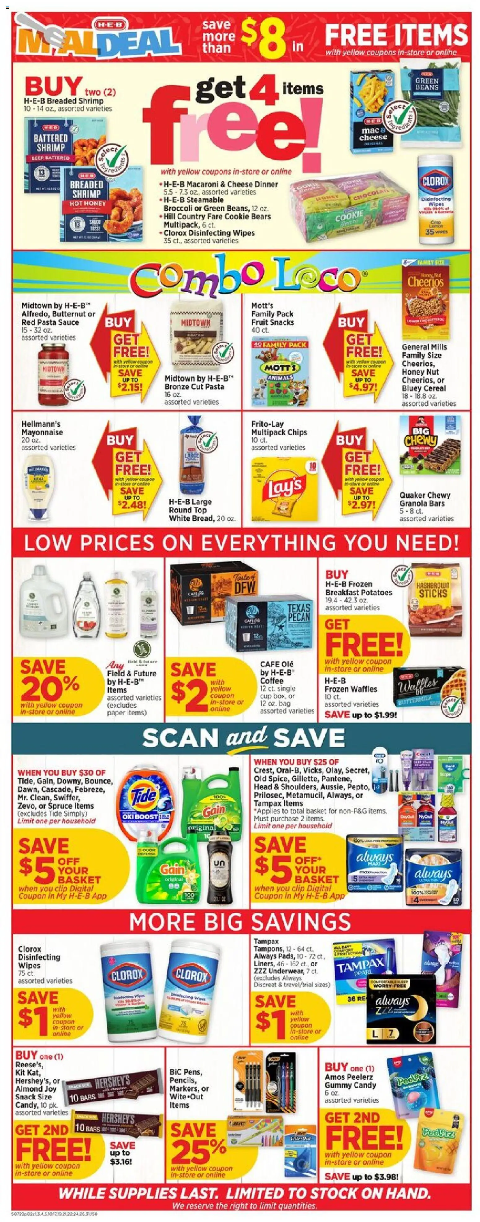 H-E-B Weekly Ad - valid from 07/29/2026 | Page: 2
