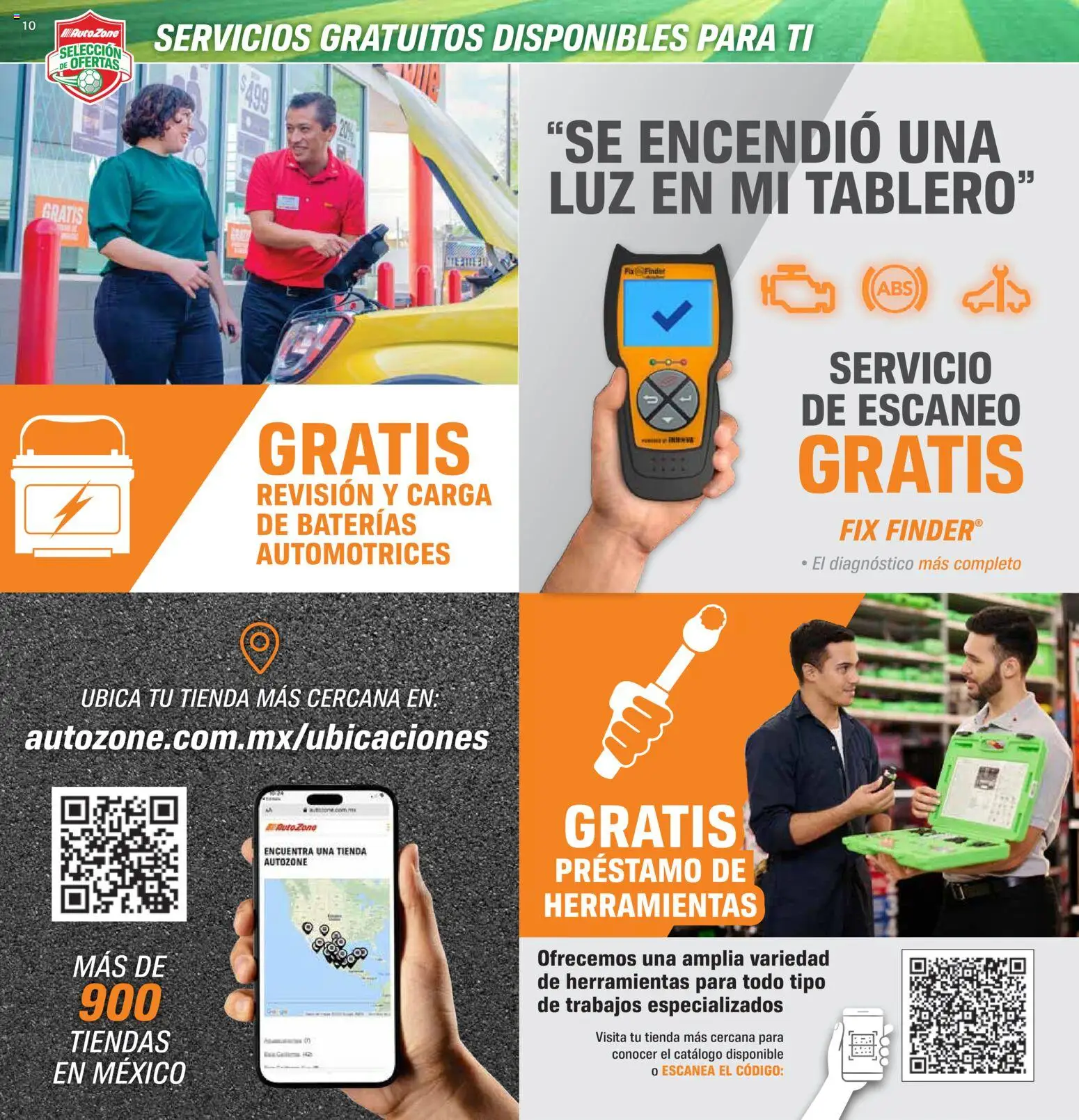 Nuevas ofertas de AutoZone válidas en toda la República Mexicana desde el 15.05.2026. ¡Encuentra las mejores ofertas en AutoZone catálogo! | Página: 10