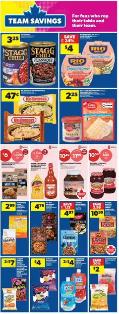 Preview of Real Canadian Superstore weekly flyer / circulaire from shop Real Canadian Superstore valid from Jul 2, 2026 | Page: 23 | Products: Noodles, Chips, Chocolate, Pork