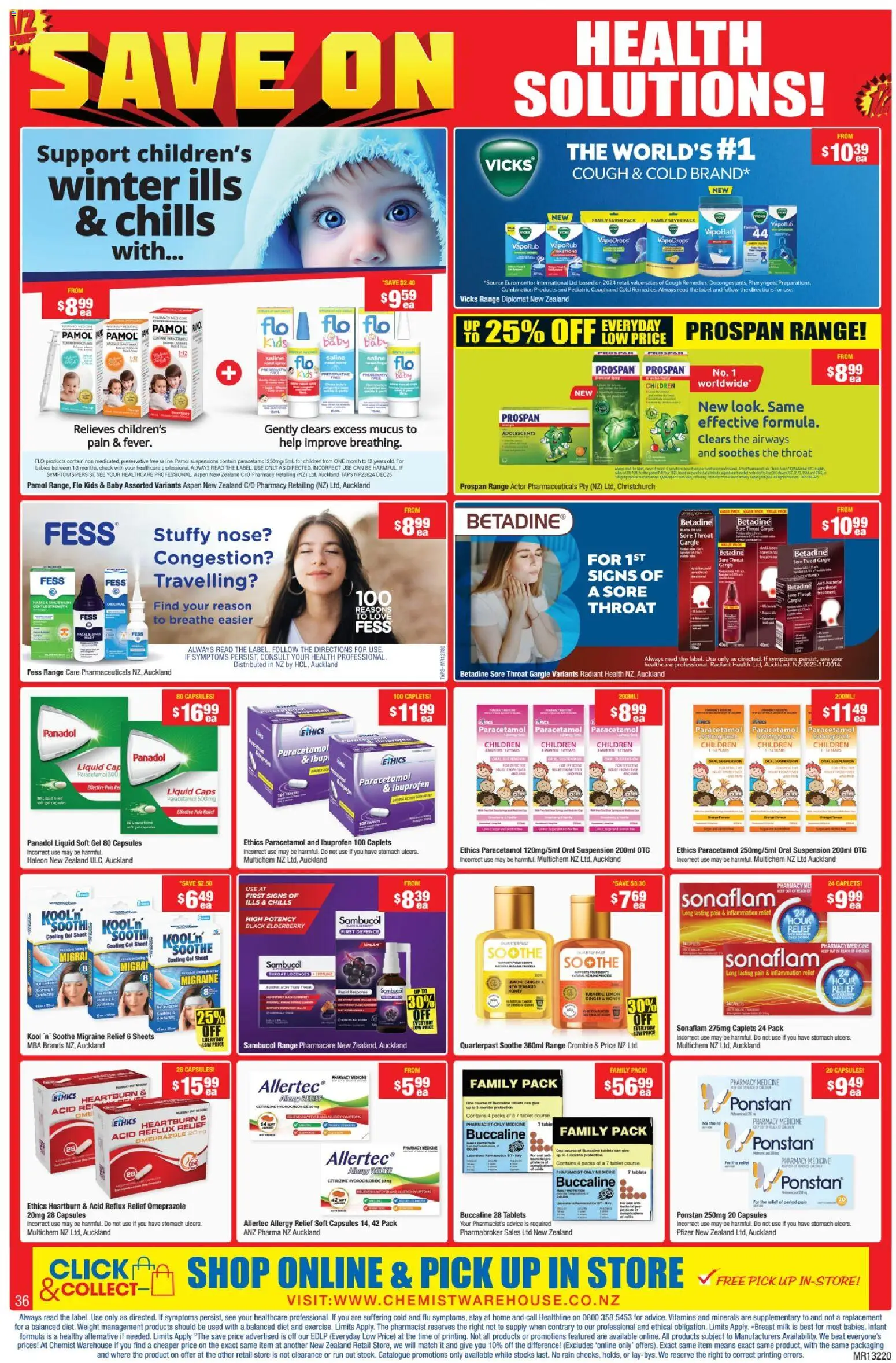 Chemist Warehouse catalogue from 14.05.2026 | Page: 36