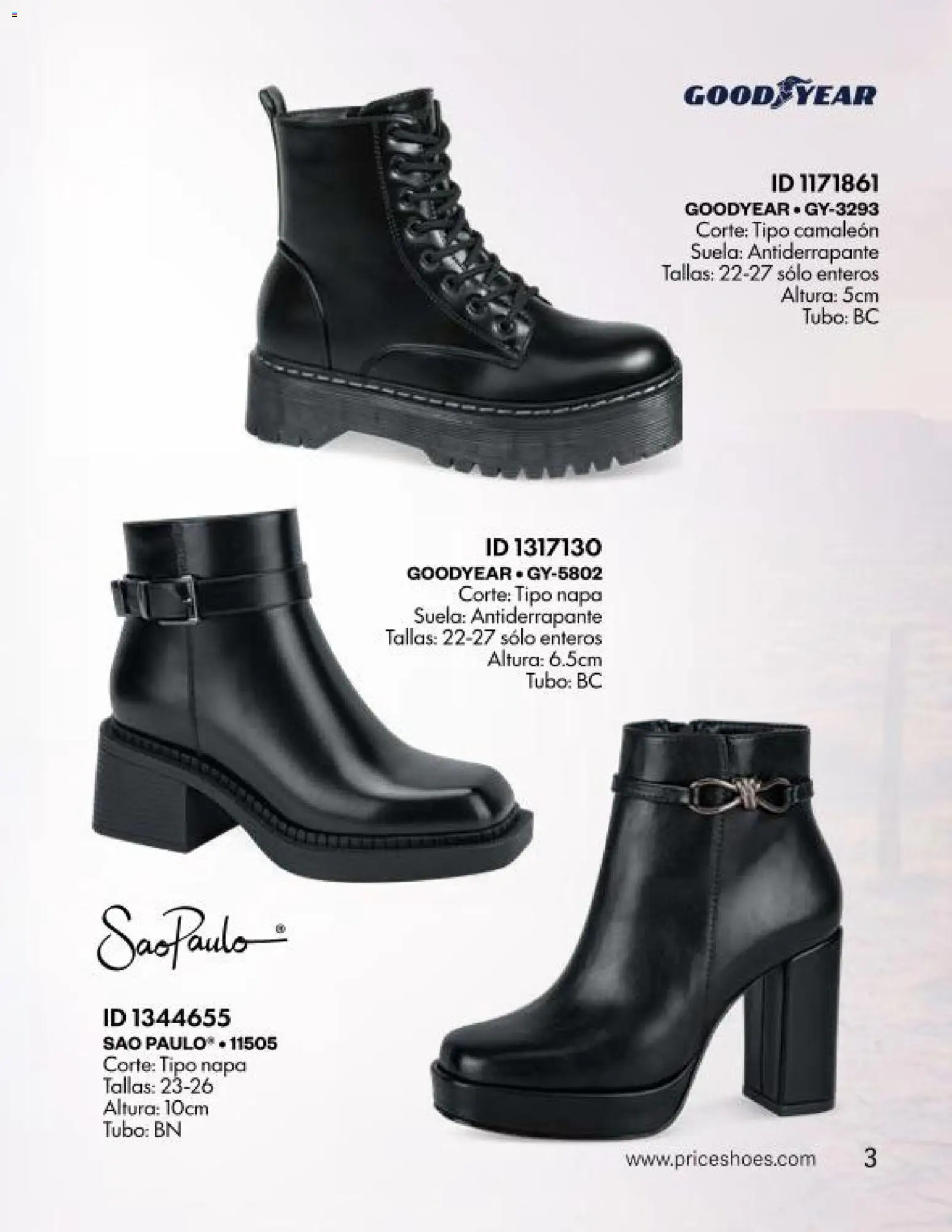 Nuevas ofertas de Price Shoes válidas en toda la República Mexicana desde el 21/10/2026. ¡Encuentra las mejores ofertas en Price Shoes Mini catálogo! | Página: 3