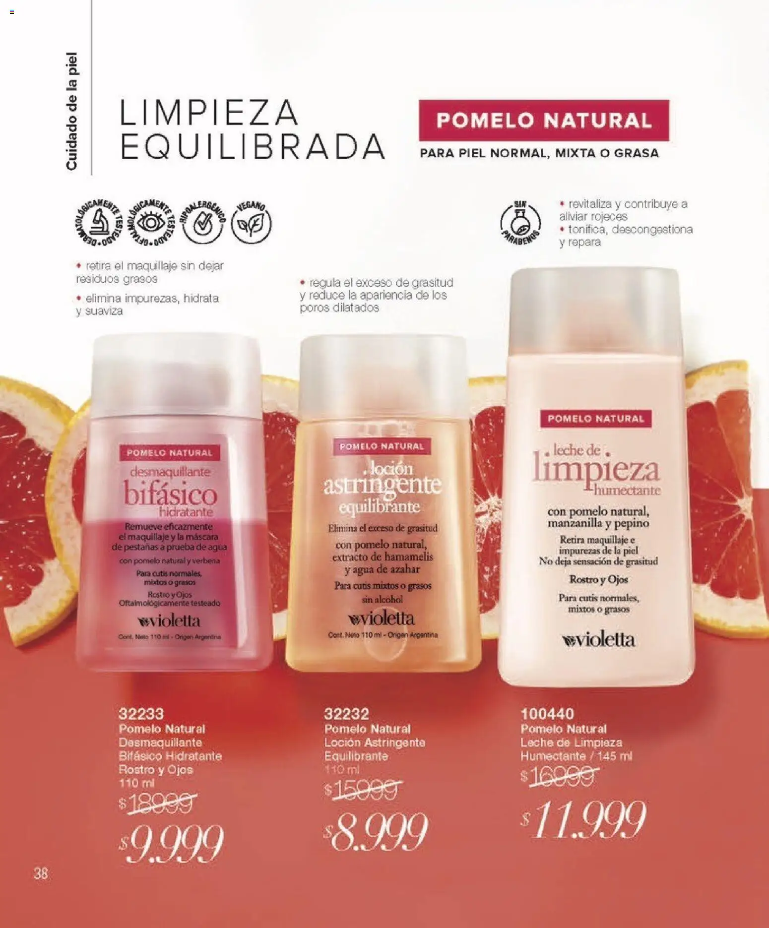 Violetta - Violetta Cosméticos │ válido desde el 09.03.2026 | Página: 321 | Productos: Maquillaje, Máscara, Desmaquillante, Leche
