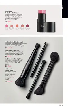 Preview of Avon weekly ads valid from 22.04.2026 | Page: 23 | Products: Pencil, Concealer, Blush, Peach