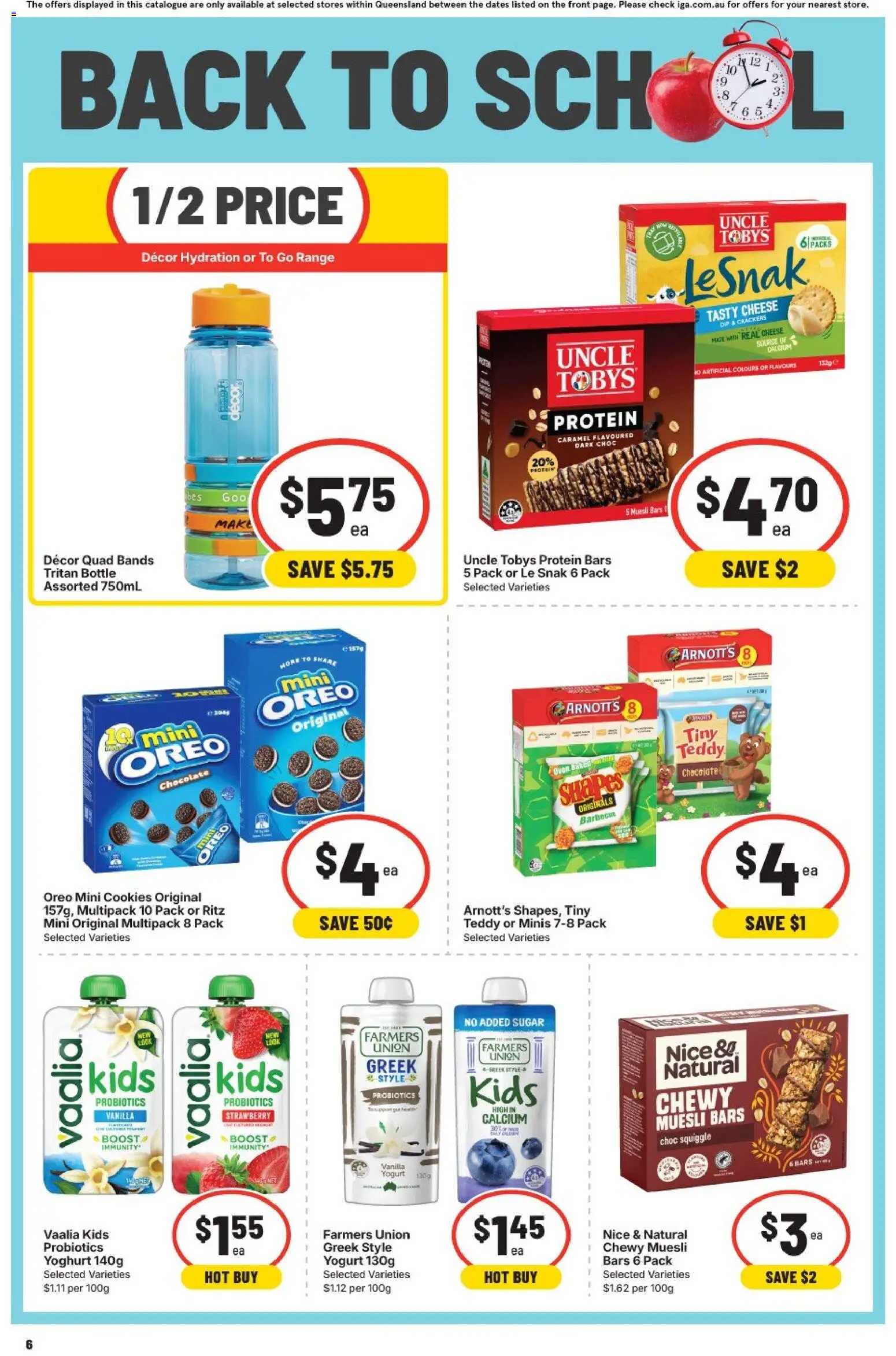 IGA catalogue - valid from 15/07/2026 | Page: 6 | Products: Fish, Beef, Cream, Paprika