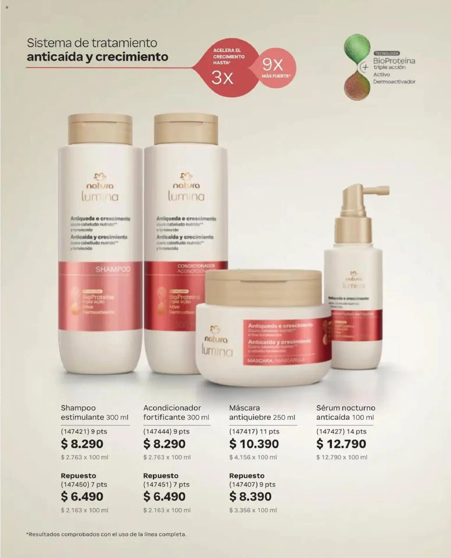 Natura catálogo │ válido desde el 31.08.2026 | Página: 124 | Productos: Máscara, Acondicionador, Shampoo, Serum