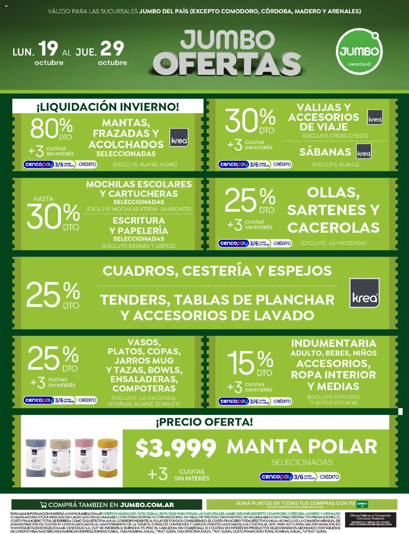 Jumbo - Ofertas | Hogar │ válido desde el 19/10/2026 | Página: 1