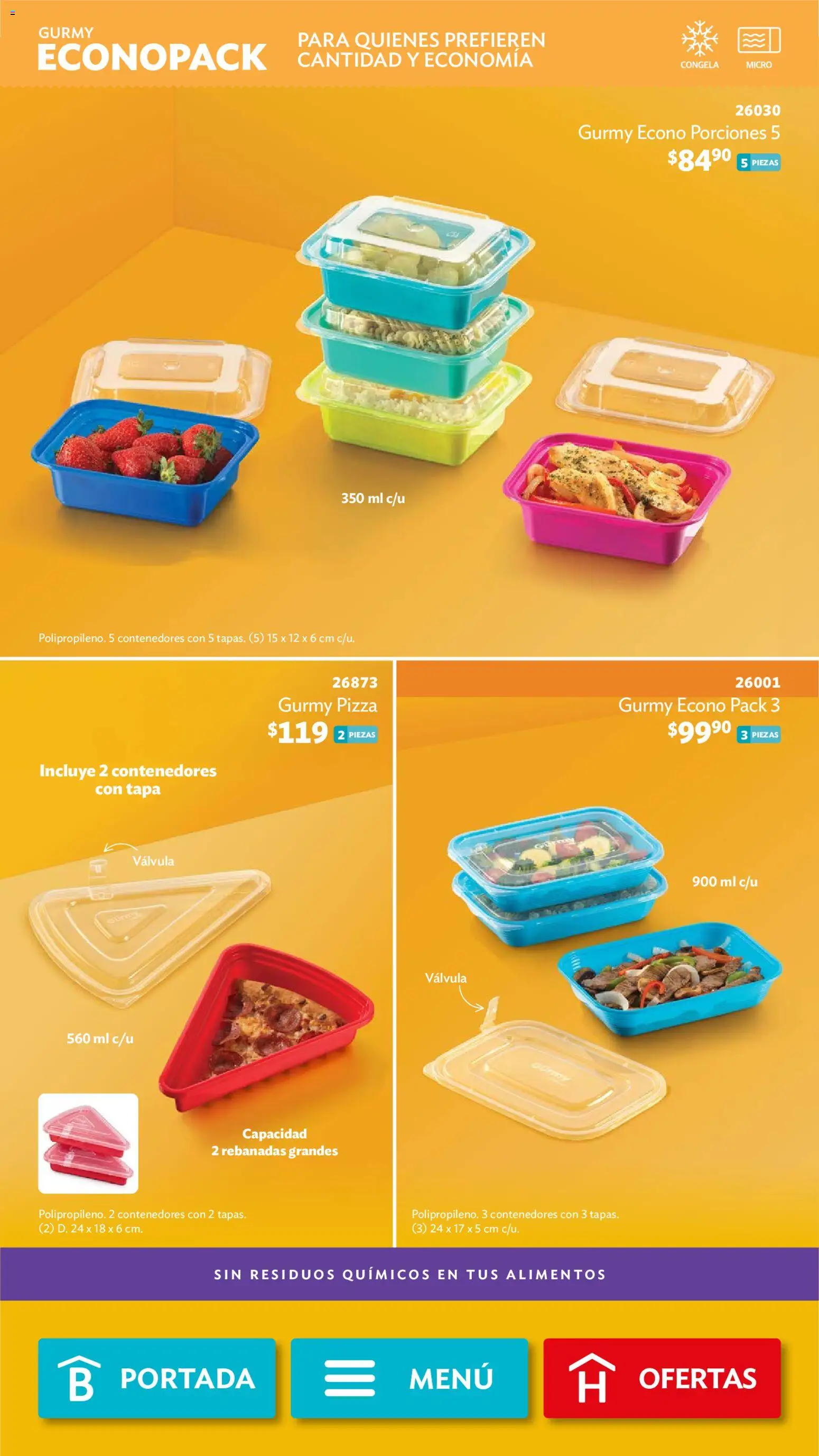 Nuevas ofertas de Betterware válidas en toda la República Mexicana desde el 28/09/2026. ¡Encuentra las mejores ofertas en Betterware campaña 10 2026! | Página: 49