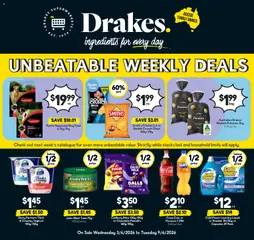 Preview of Drakes catalogue QLD - valid from 03.06.2026