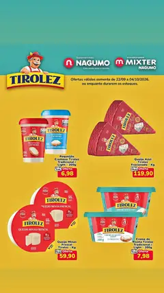 Nagumo ofertas Tirolez - Pré-Visualização do folheto da loja Nagumo, válido de 22/09/2026