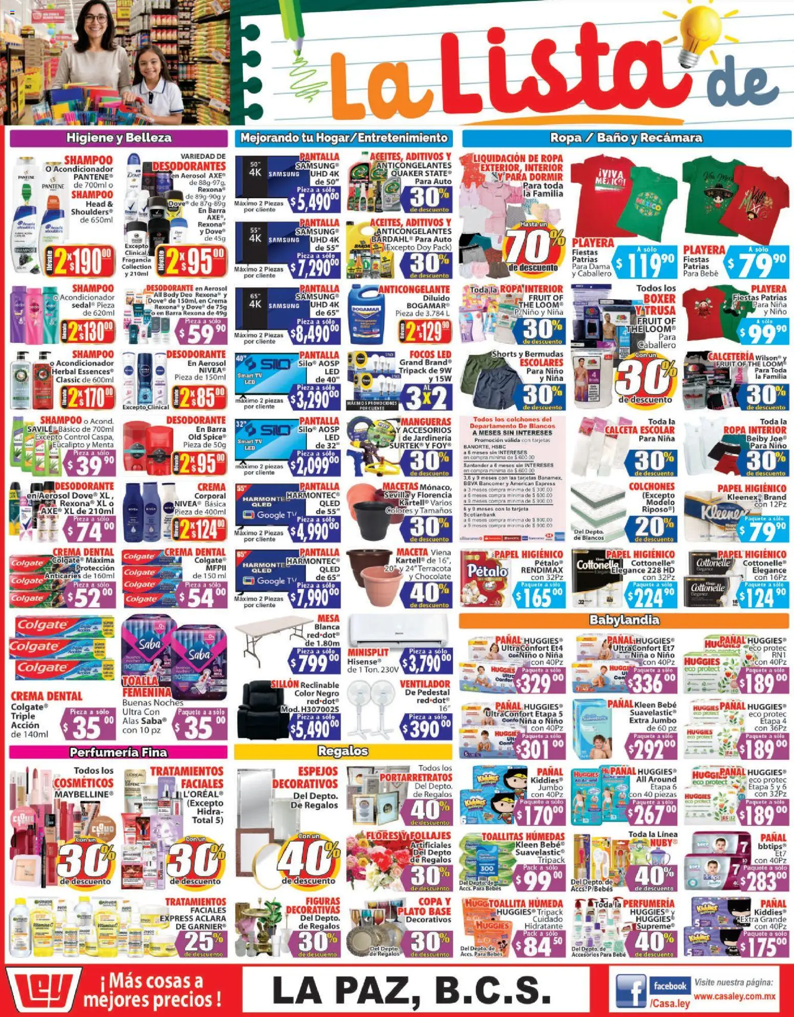 Nuevas ofertas de Casa Ley válidas en toda la República Mexicana desde el 29/08/2026. ¡Encuentra las mejores ofertas en Casa Ley folleto Autoservicio! | Página: 3 | Productos: Desodorante, Macetas, Toalla, Body