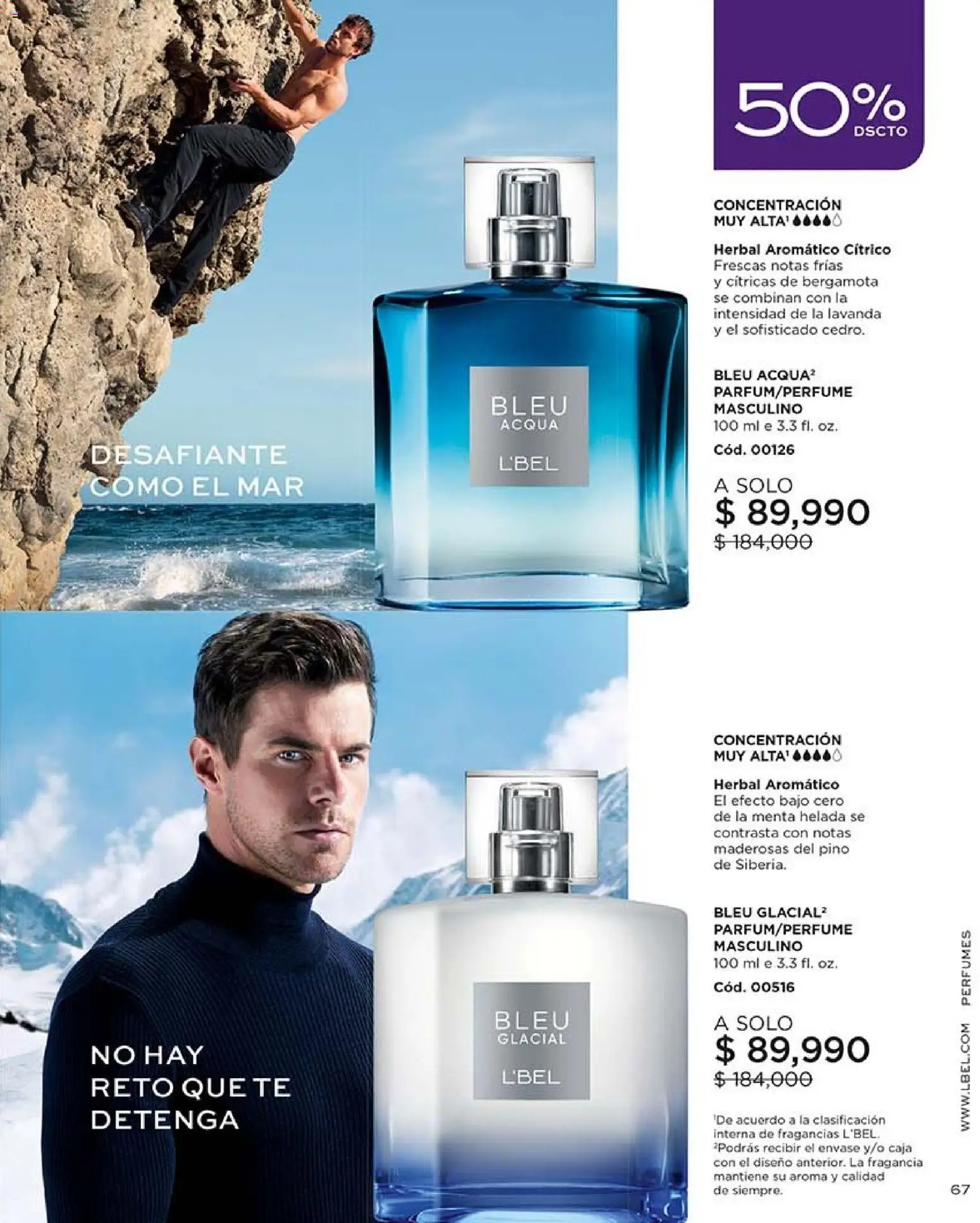 L'Bel revista - valida desde el 30/10/2026 | Página: 67 | Productos: Té, Bajo, Perfumes, Fragancia