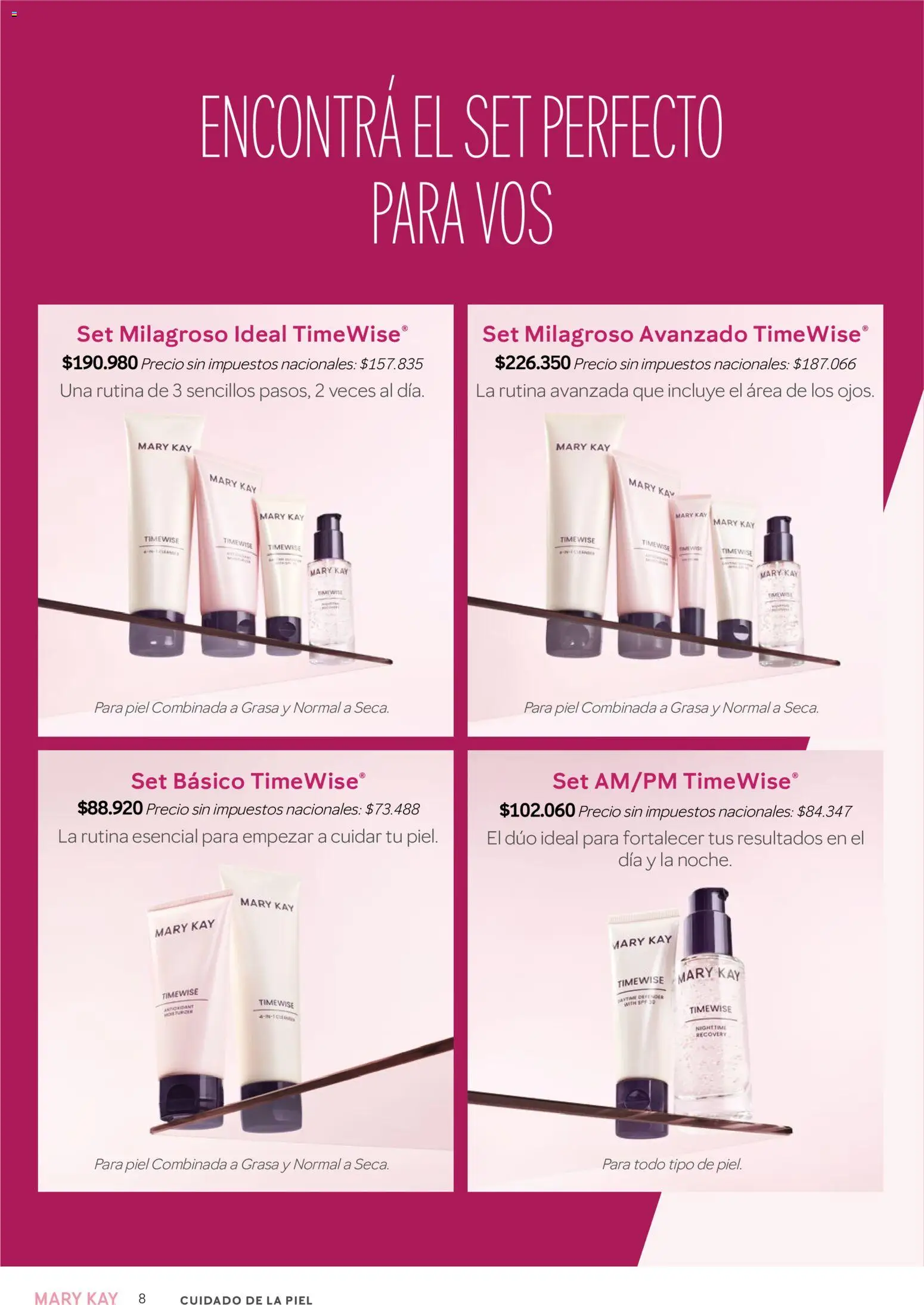 Mary Kay catálogo │ válido desde el 01/10/2026 | Página: 8