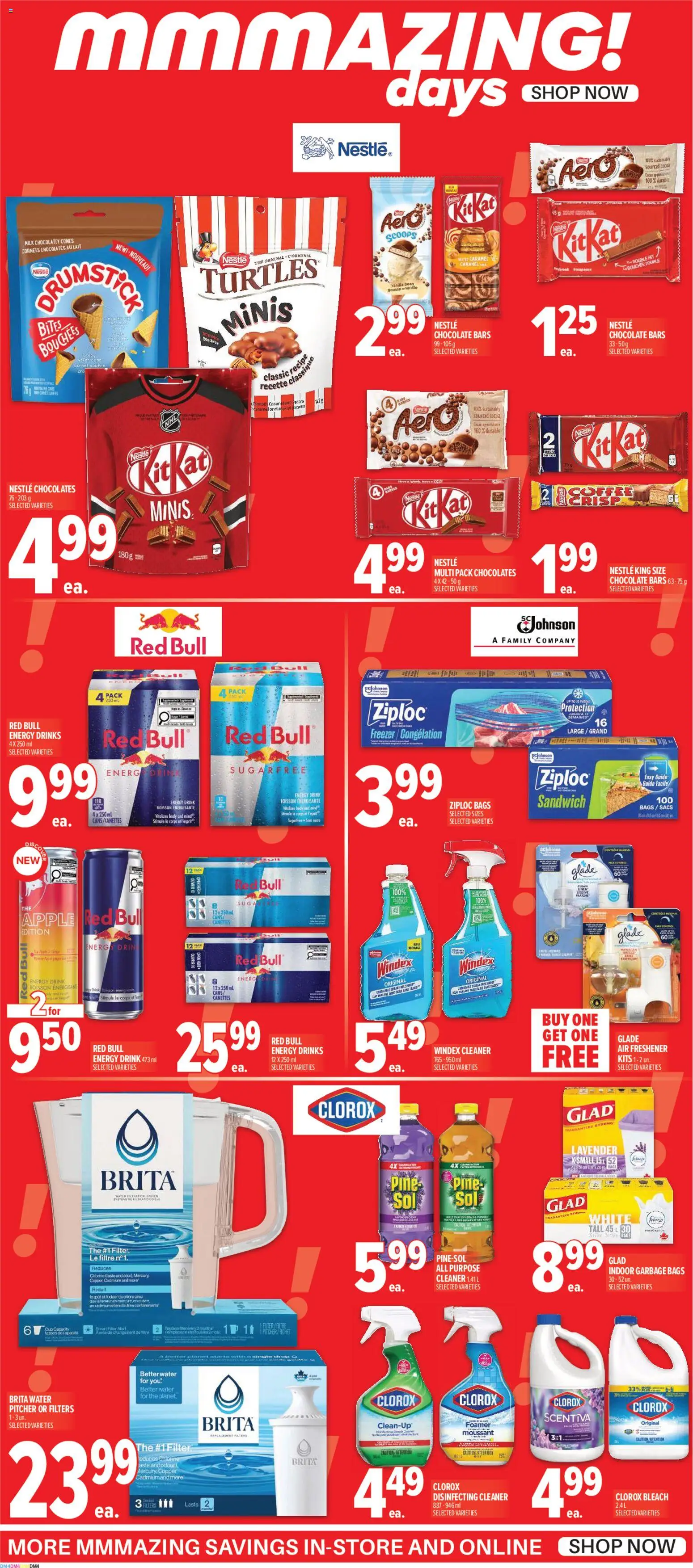 Metro flyer valid from Sep 10, 2026 | Page: 5 | Products: Water, Red Bull, Drinks, Chocolate