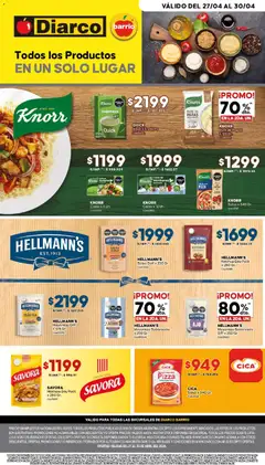 Vista previa Diarco - Especial Almacen válido desde el 27.04.2026