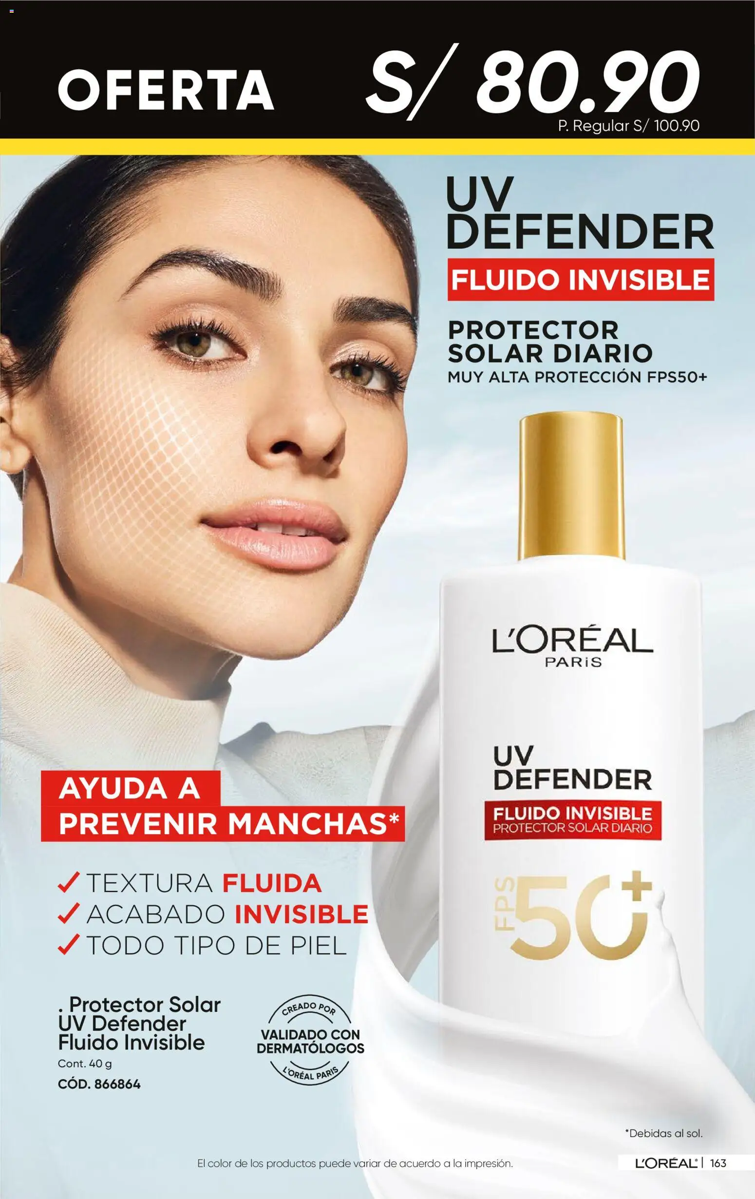 Catálogo Azzorti válido desde 27/07/2026 | Página: 165 | Productos: Protector solar